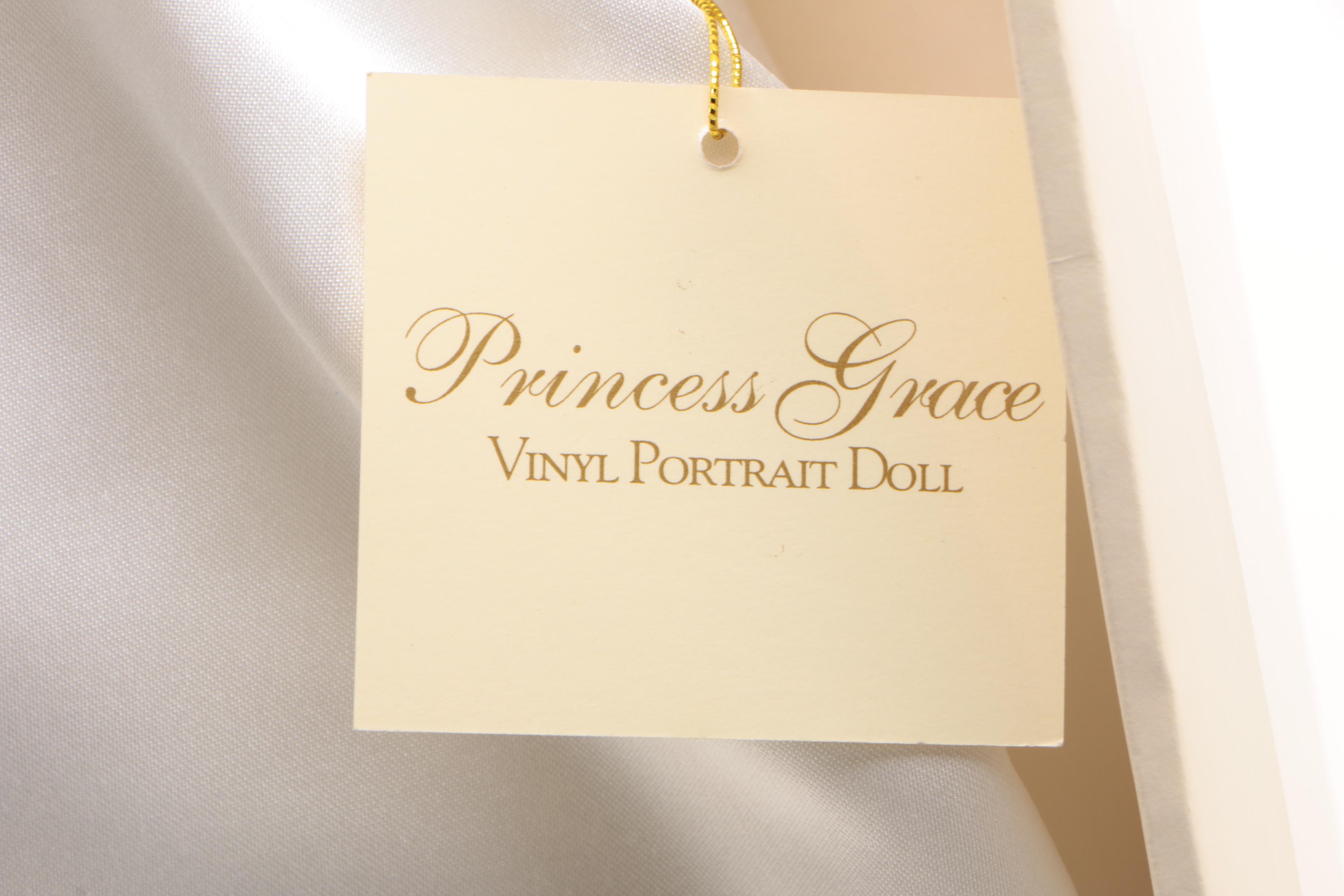 The Franklin Mint "Princess Grace" Vinyl Portrait Doll with Box, Late 20th C.