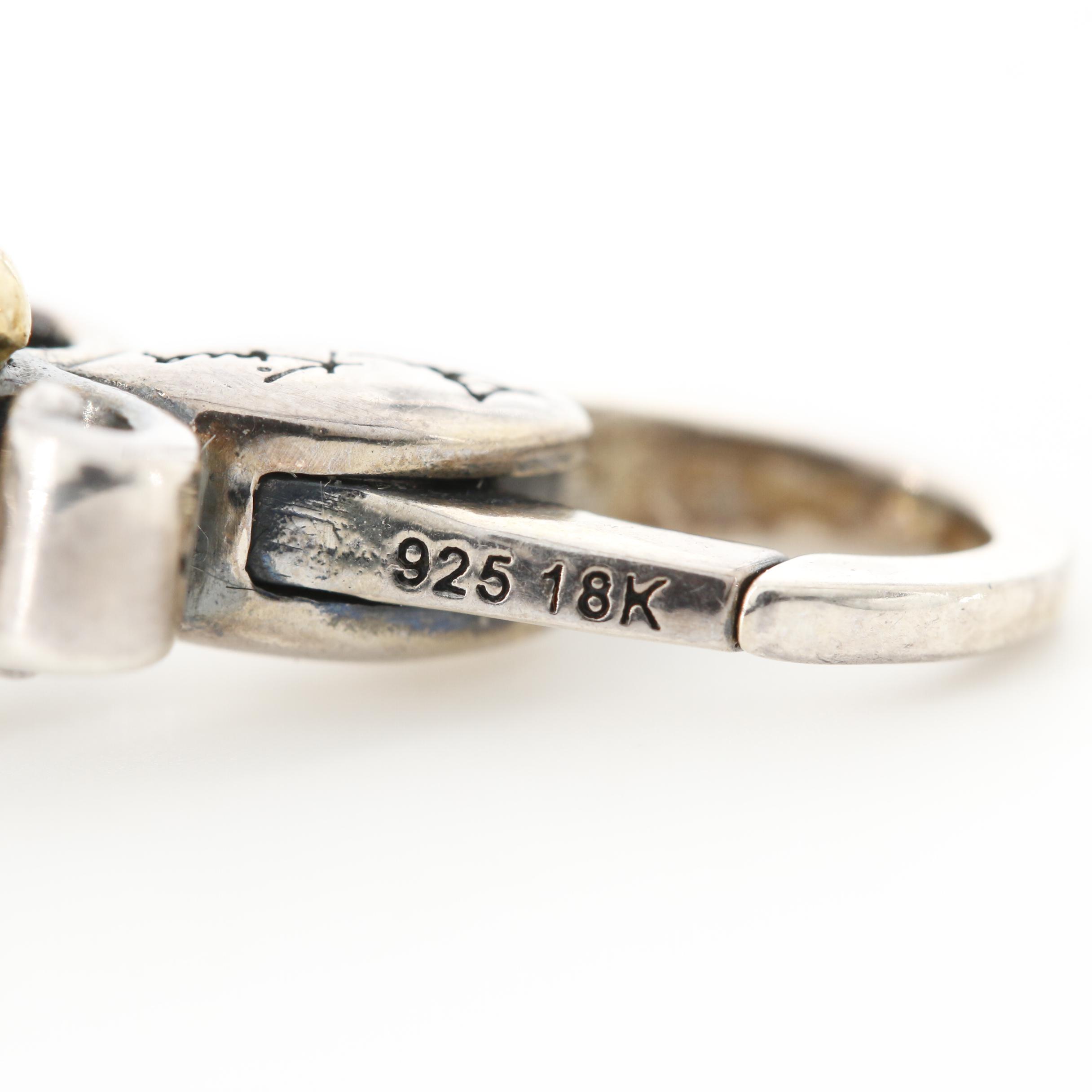 Double Strand Pastel Pearl Bracelet with Sterling Findings and 18K Gold Accents