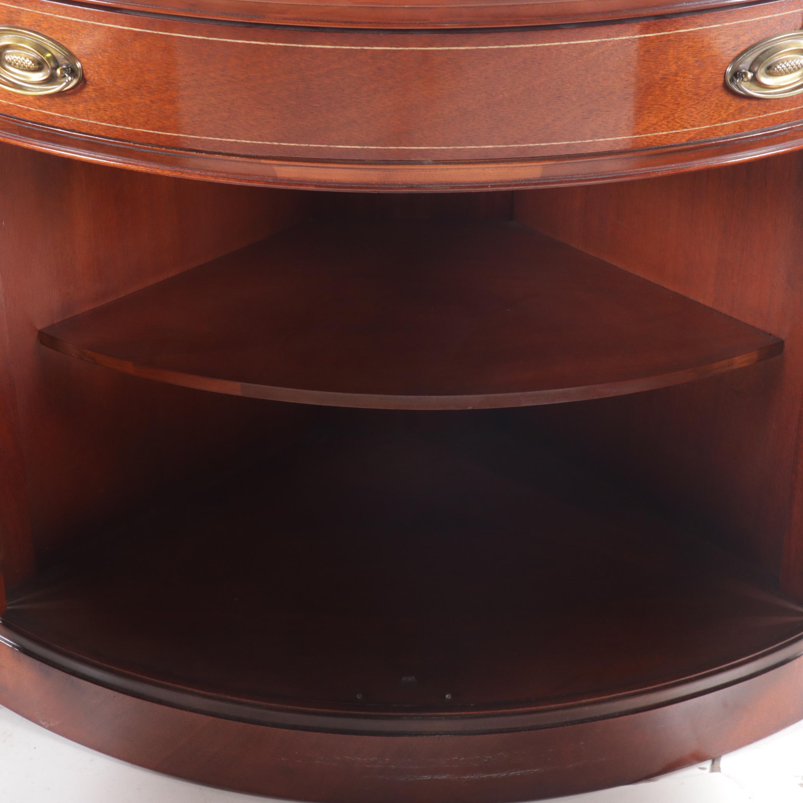 Thomasville Mahogany Corner China Cabinet