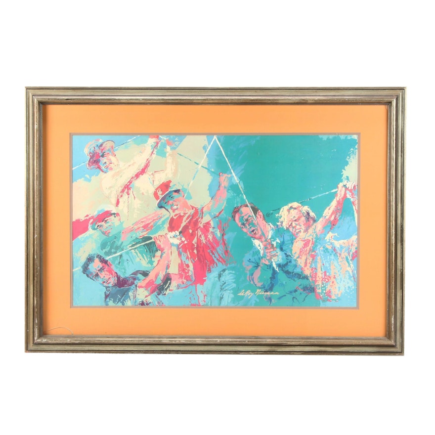 Offset Lithograph after LeRoy Neiman "Legends of Golf"