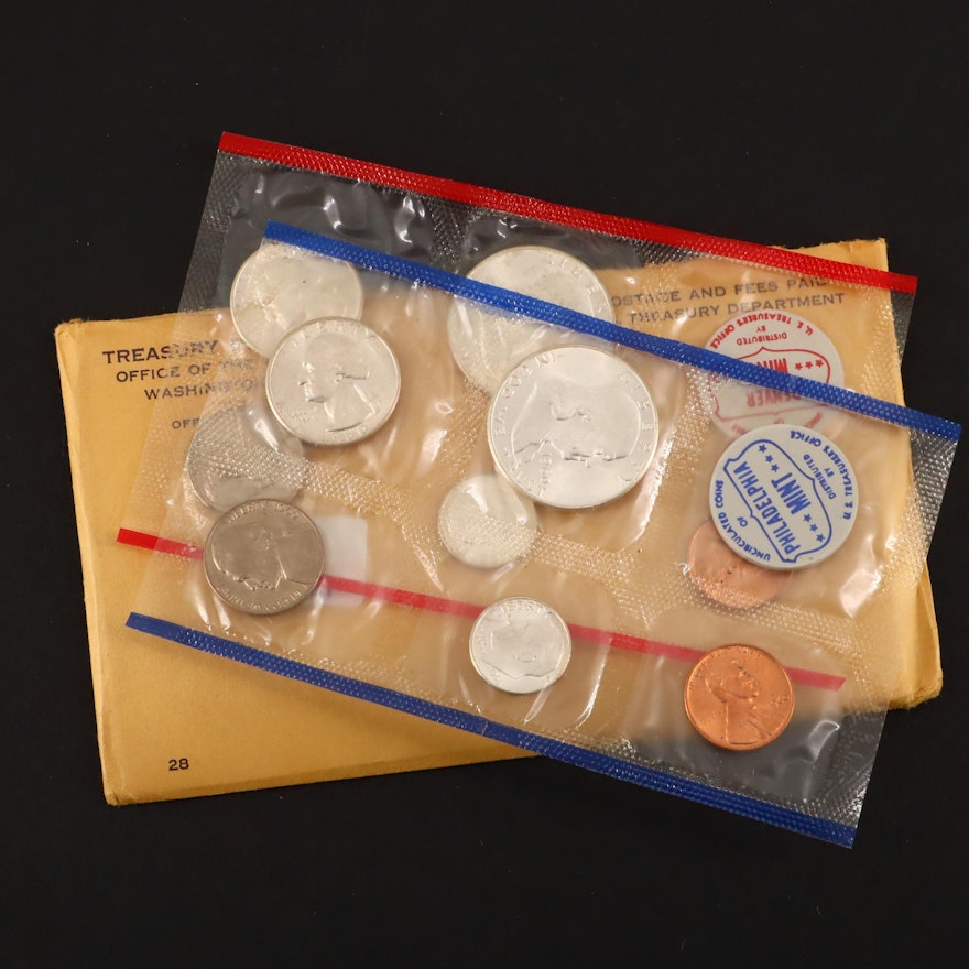 1960 U.S. Philadelphia and Denver Mint Set