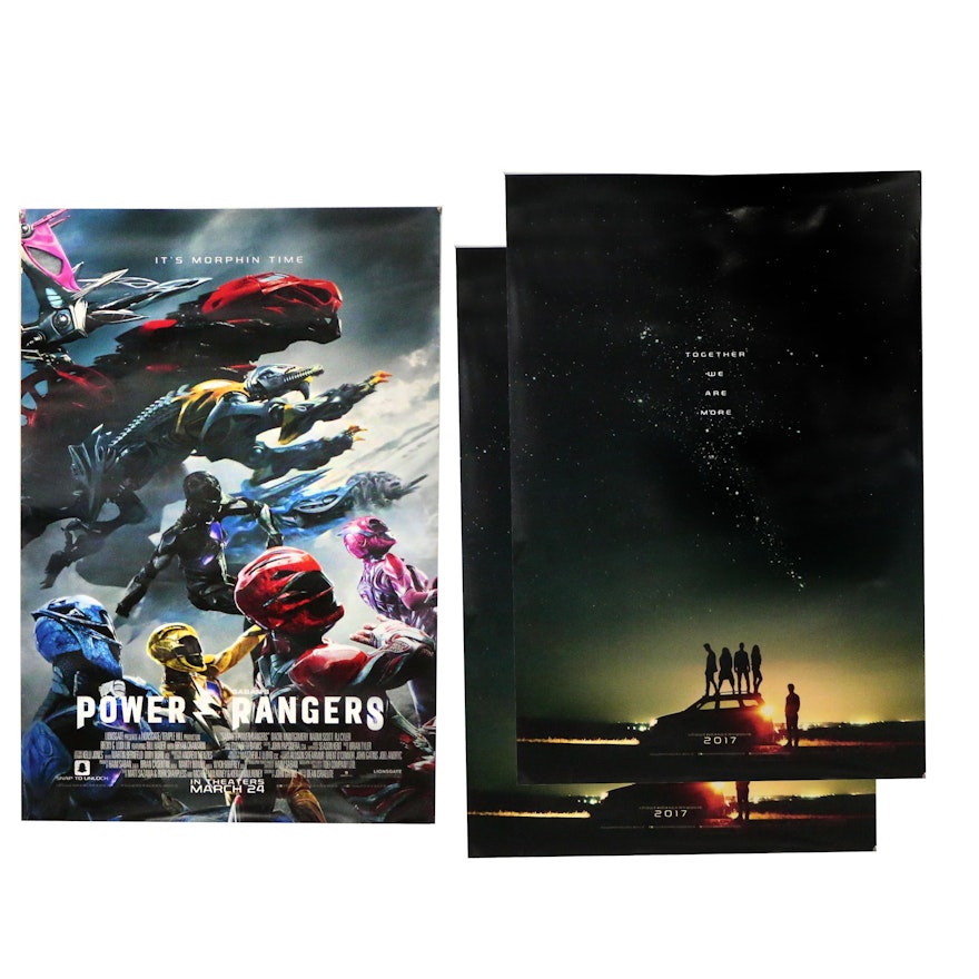 Power Rangers One Sided Movie Posters