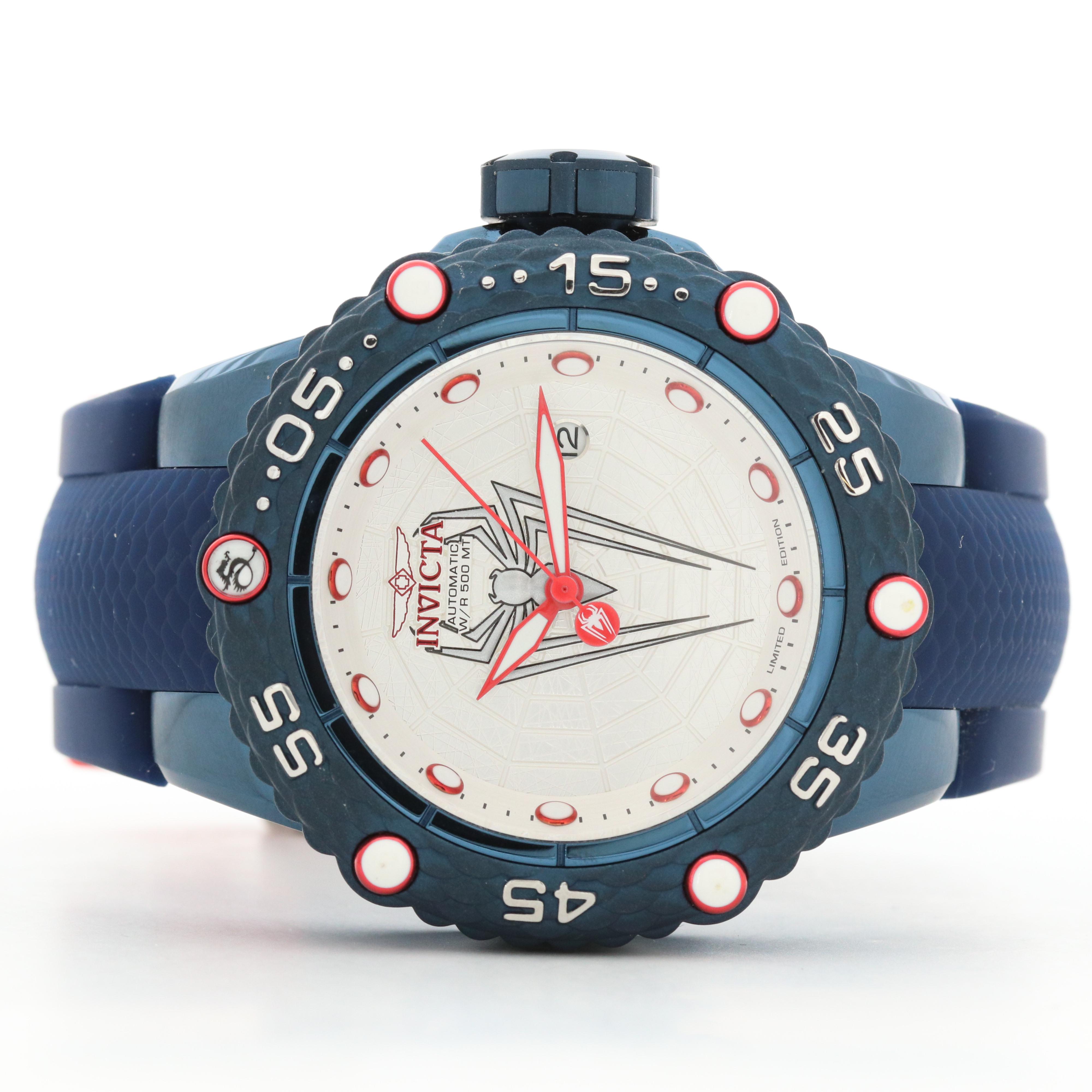 Invicta Spiderman Limited Edition Sub Aqua Noma VII Automatic Watch