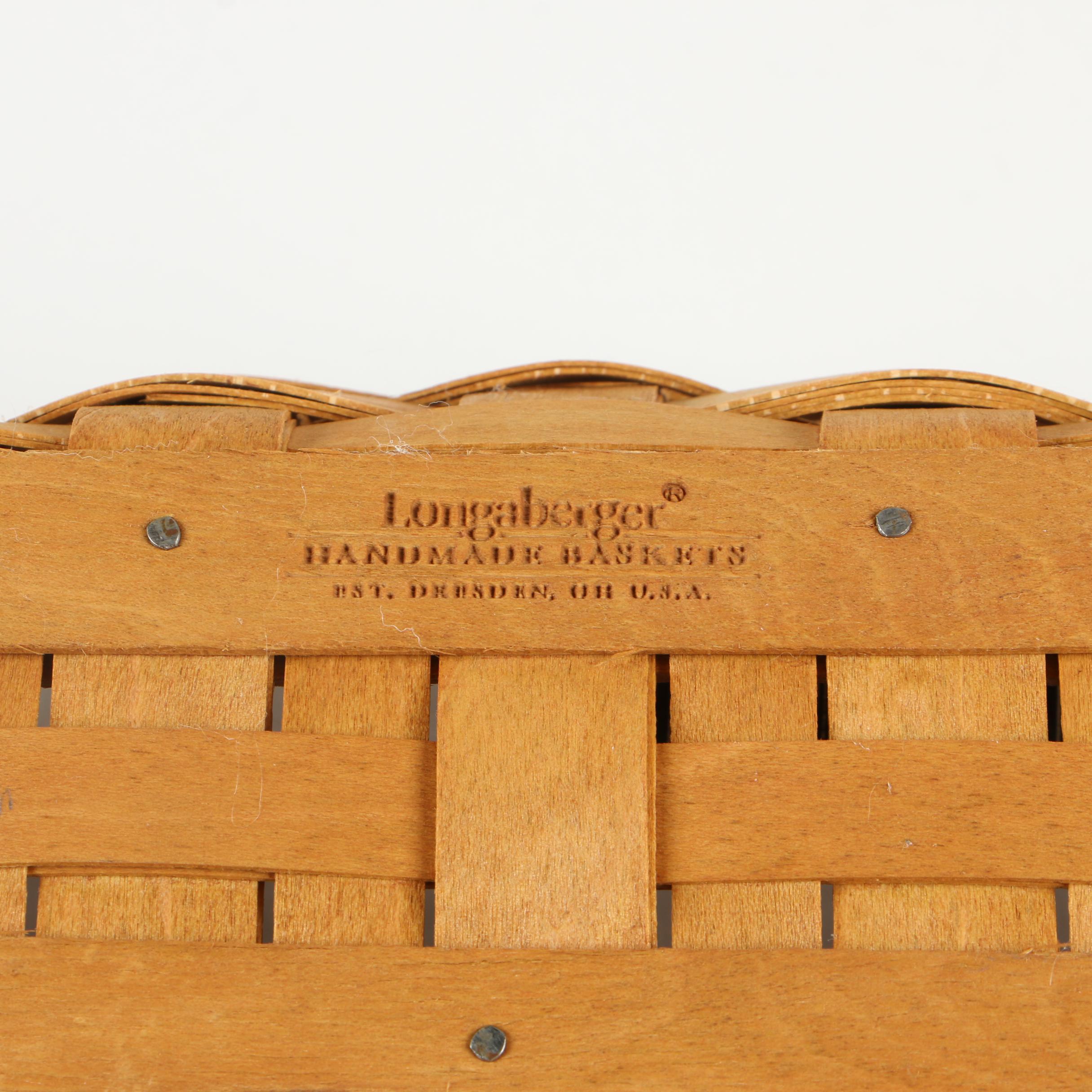 Longaberger Baskets including Small Sweetest Gift "Sweetheart" Baskets