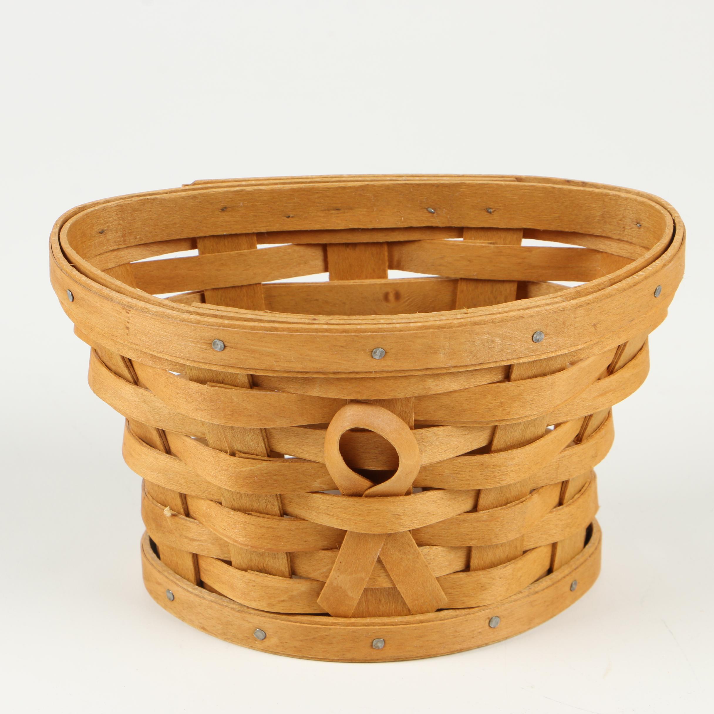 Longaberger Baskets including Small Sweetest Gift "Sweetheart" Baskets