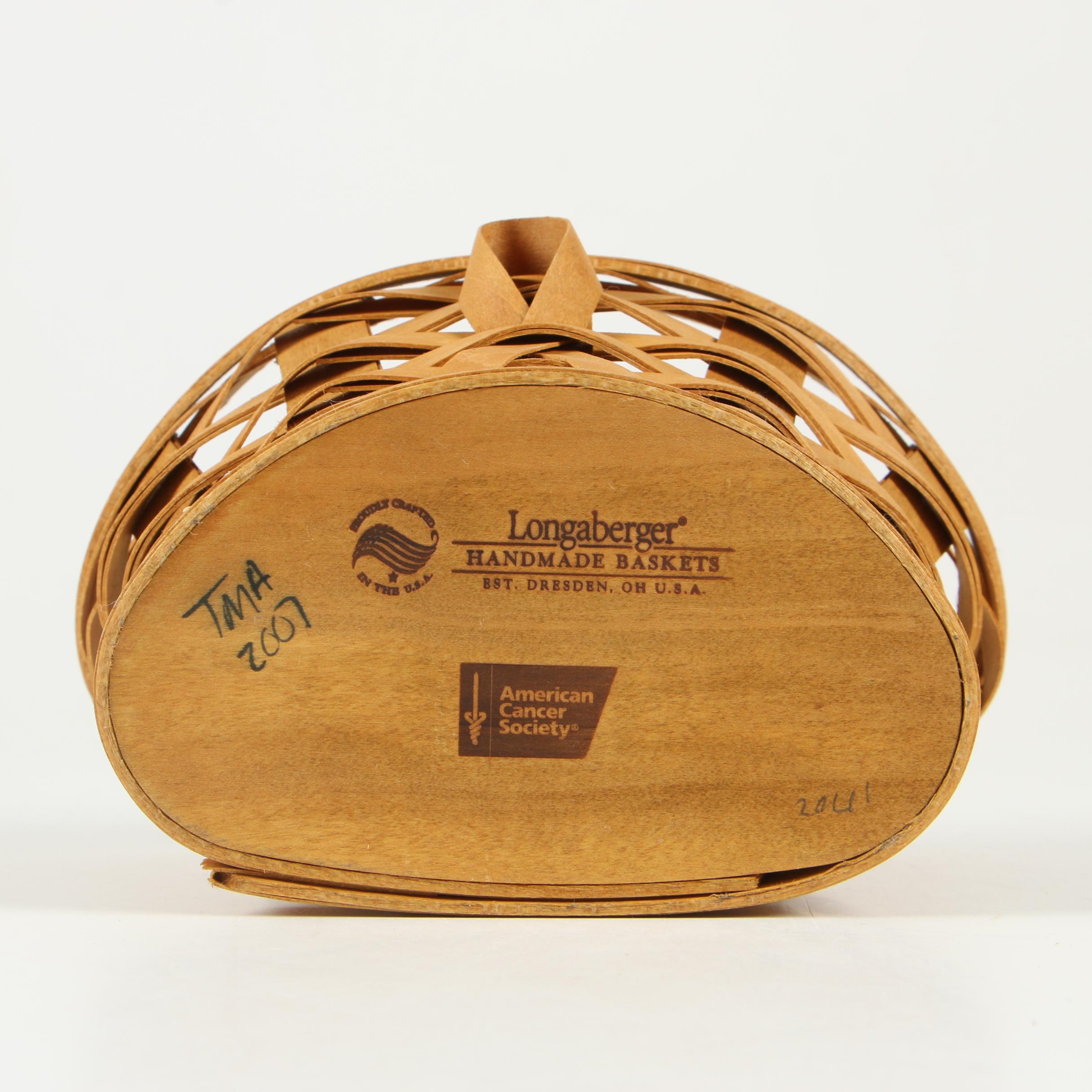 Longaberger Baskets including Small Sweetest Gift "Sweetheart" Baskets