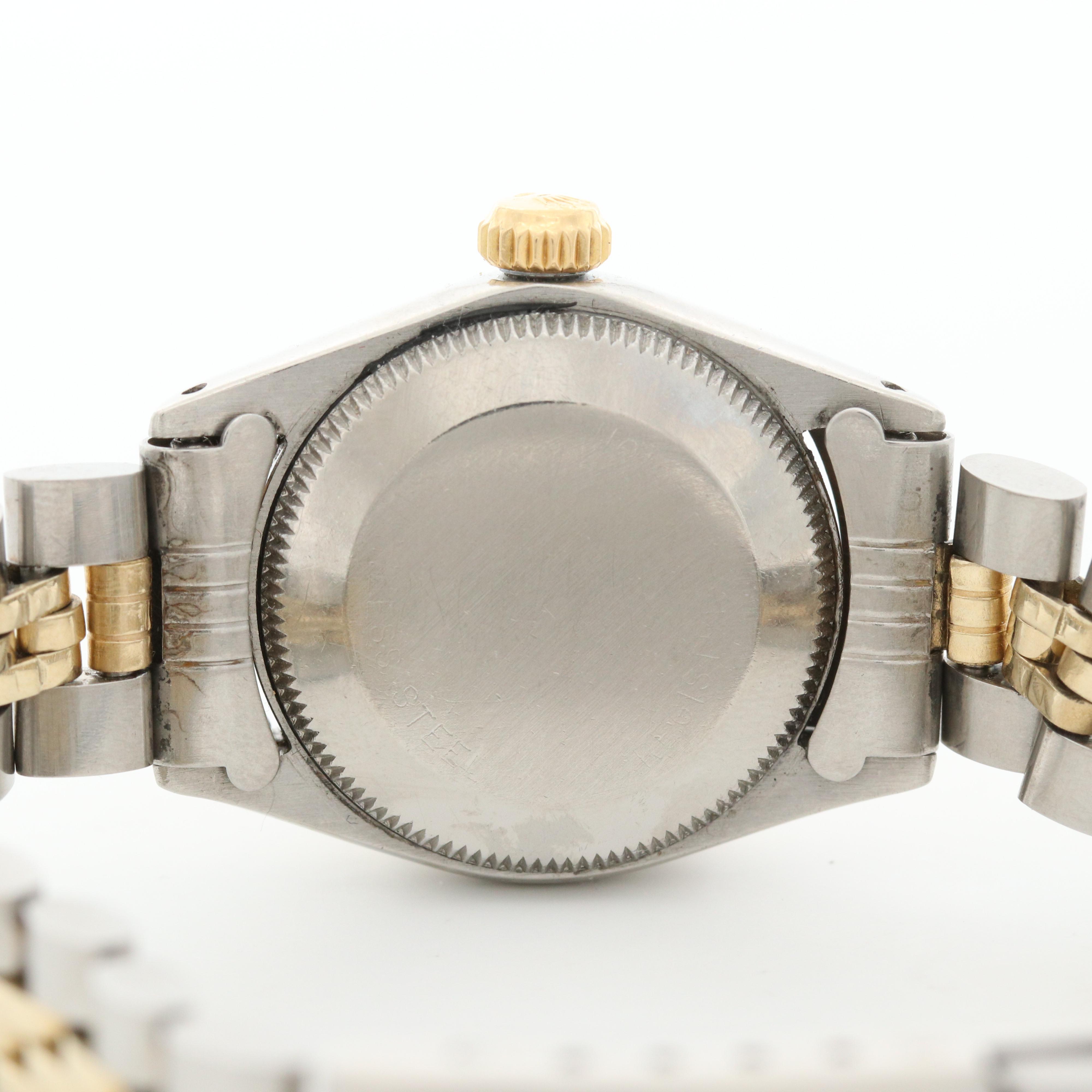 Vintage Rolex Oyster Perpetual Stainless Steel and 14K Gold Watch, 1967