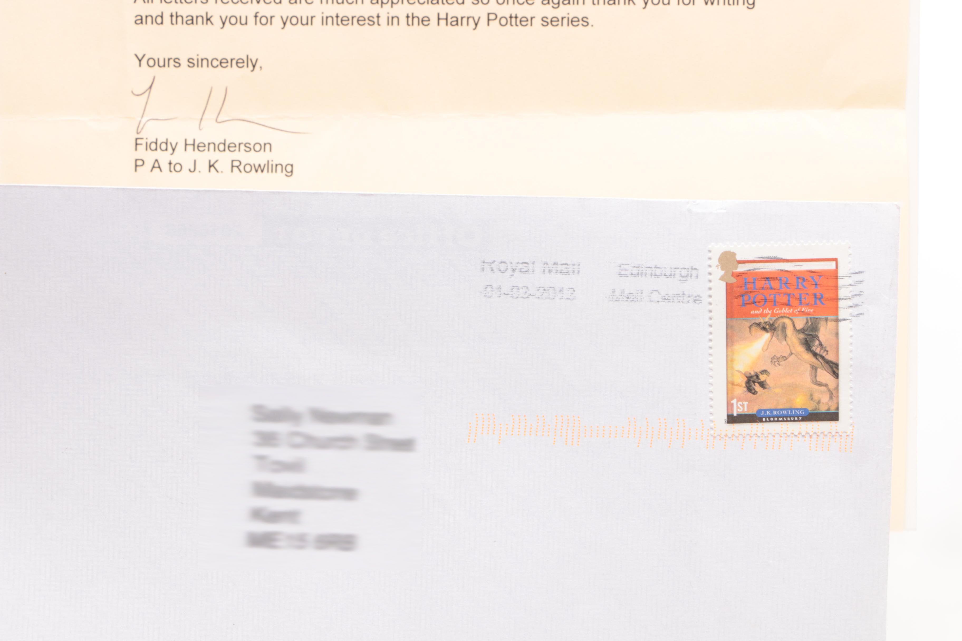 First UK Edition, Fourth Printing "Harry Potter and the Philosopher's Stone"