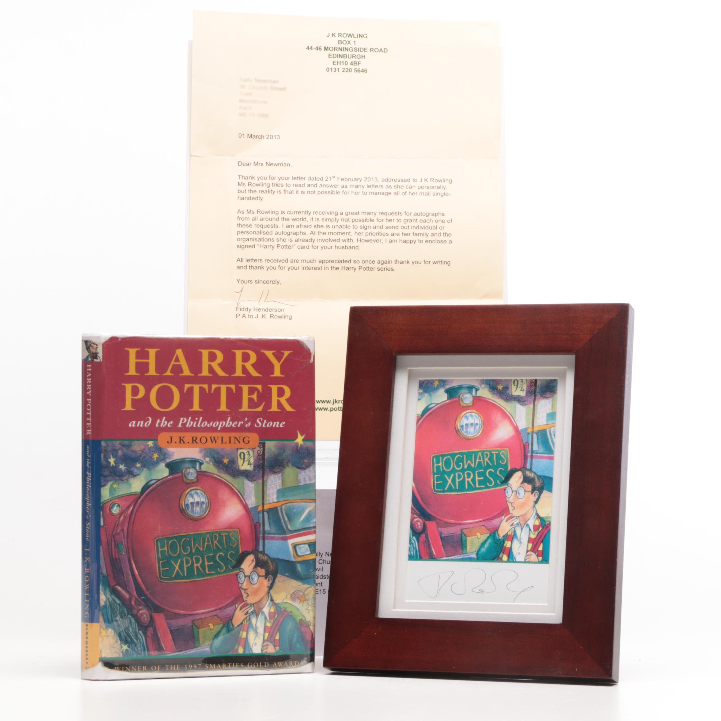 First UK Edition, Fourth Printing "Harry Potter and the Philosopher's Stone"