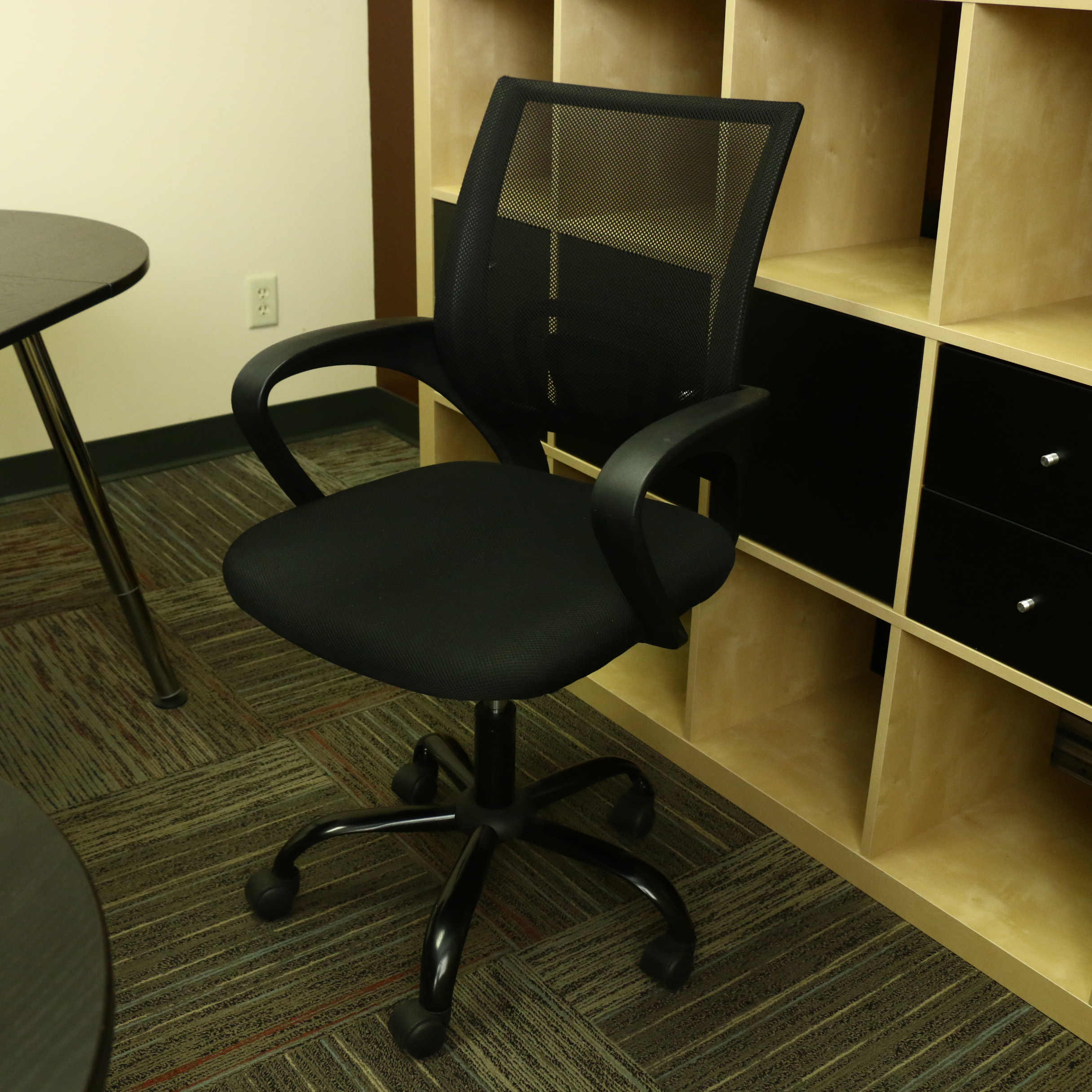 IKEA Office Desk, Chair, Cube Storage and File Cabinet, Contemporary