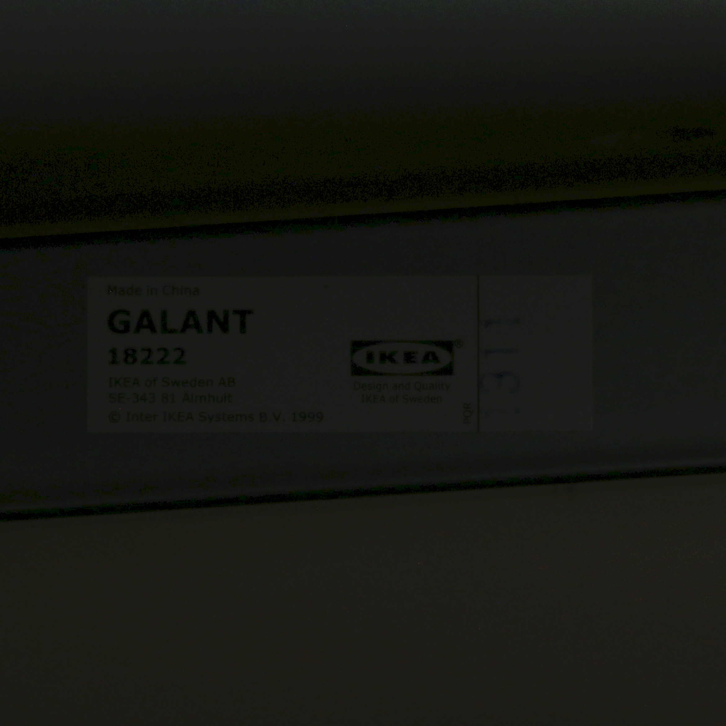 IKEA Galant Office Desk, Chairs and File Cabinet, Contemporary