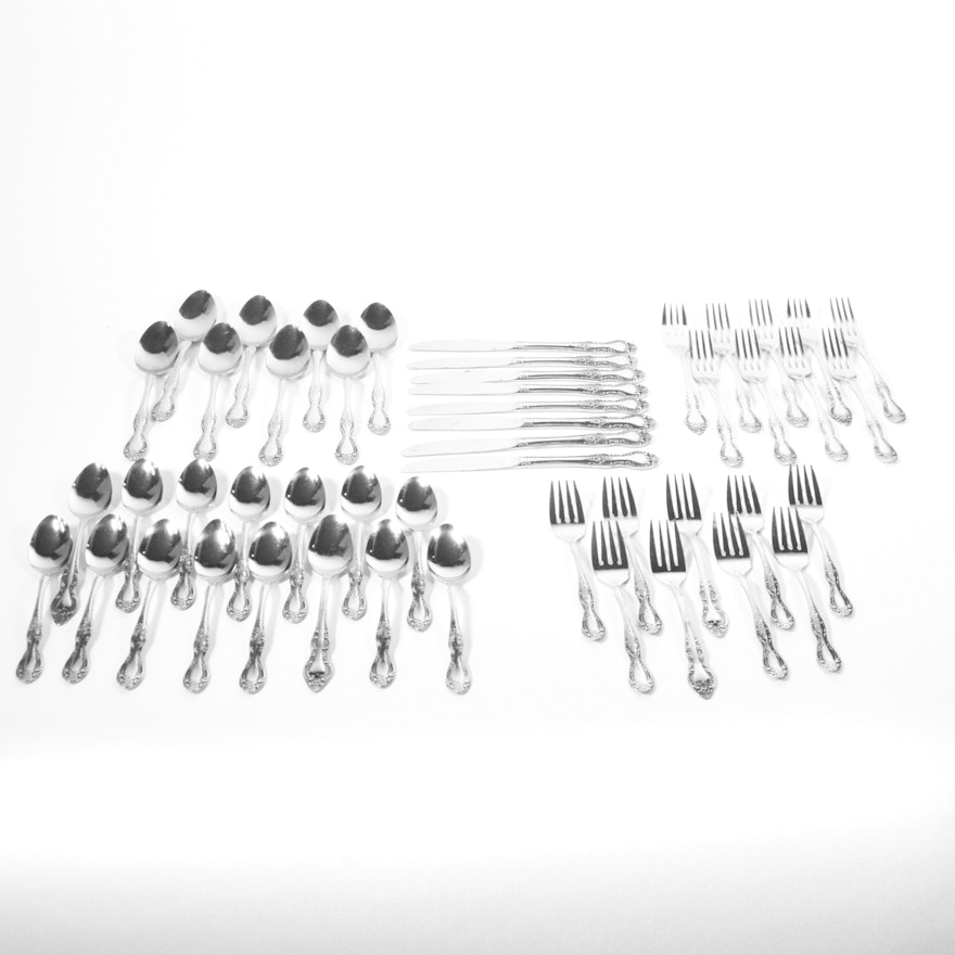 Rebacraft Stainless Flatware, 49 Piece, Placesettings for Eight