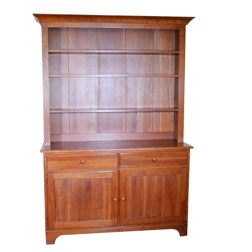 Brown Street Cherry Cupboard, Mid to Late 20th Century