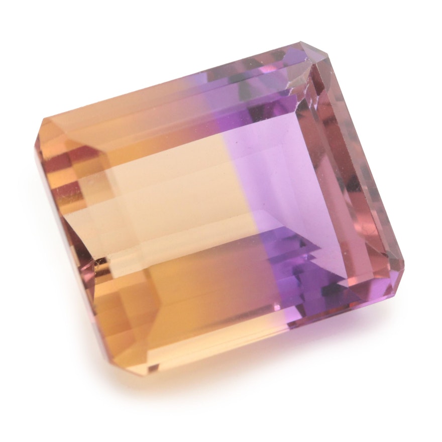 Loose 22.75 CT Ametrine Gemstone