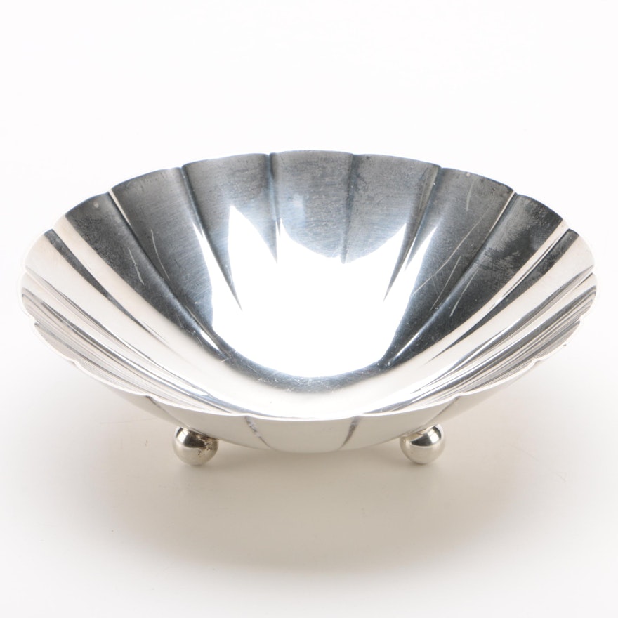 Tiffany & Co. Sterling Silver Scalloped Bowl, Early 20th Century