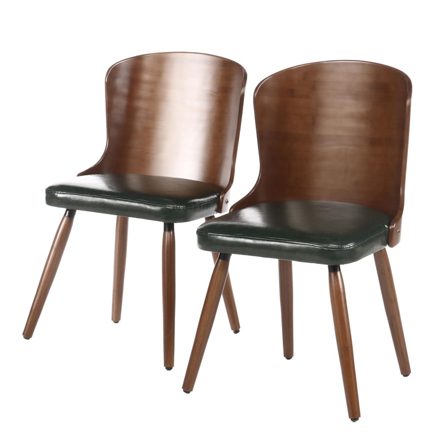 Pair of Modern Style Side Chairs