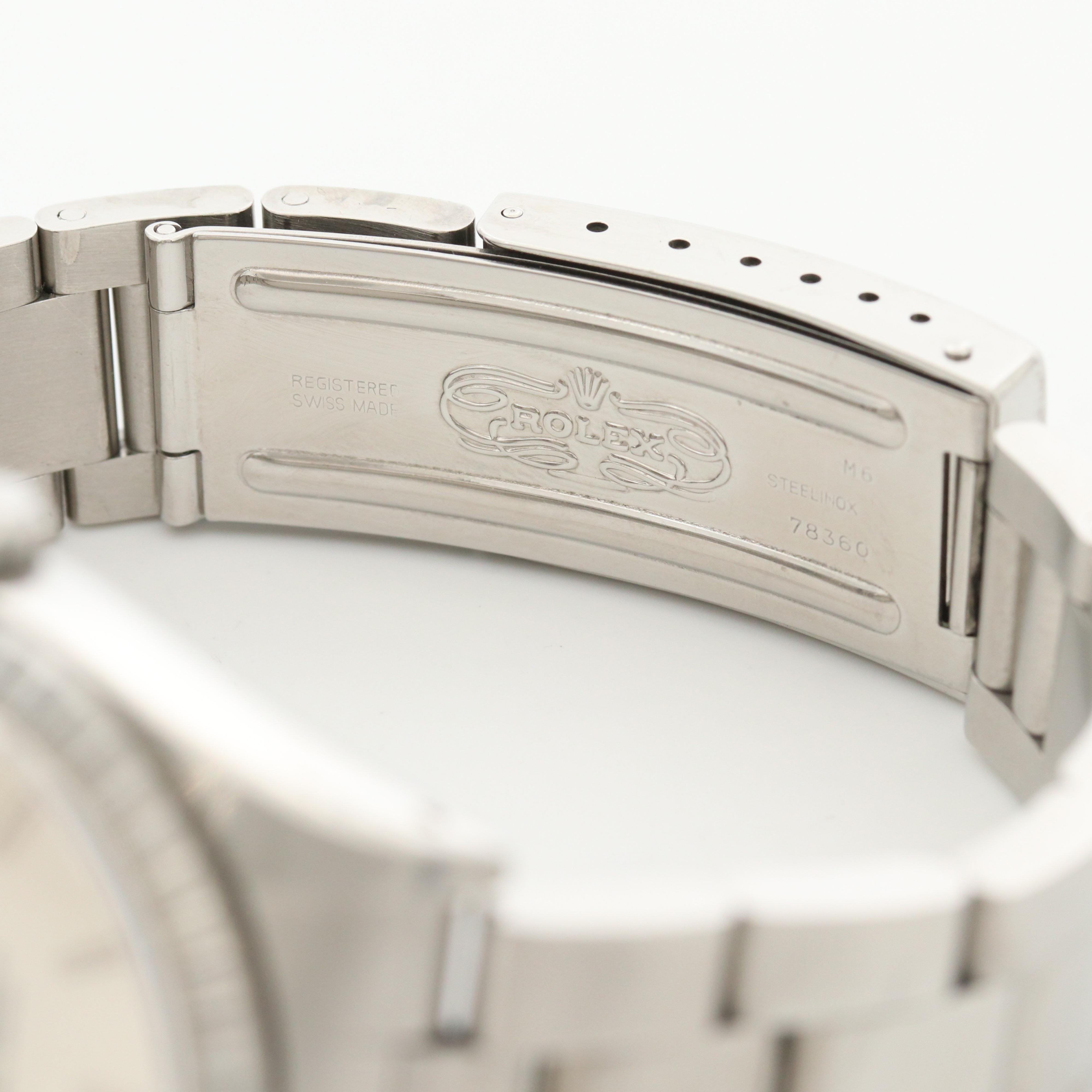 Rolex Datejust 16220 Stainless Steel Automatic Watch, 1988