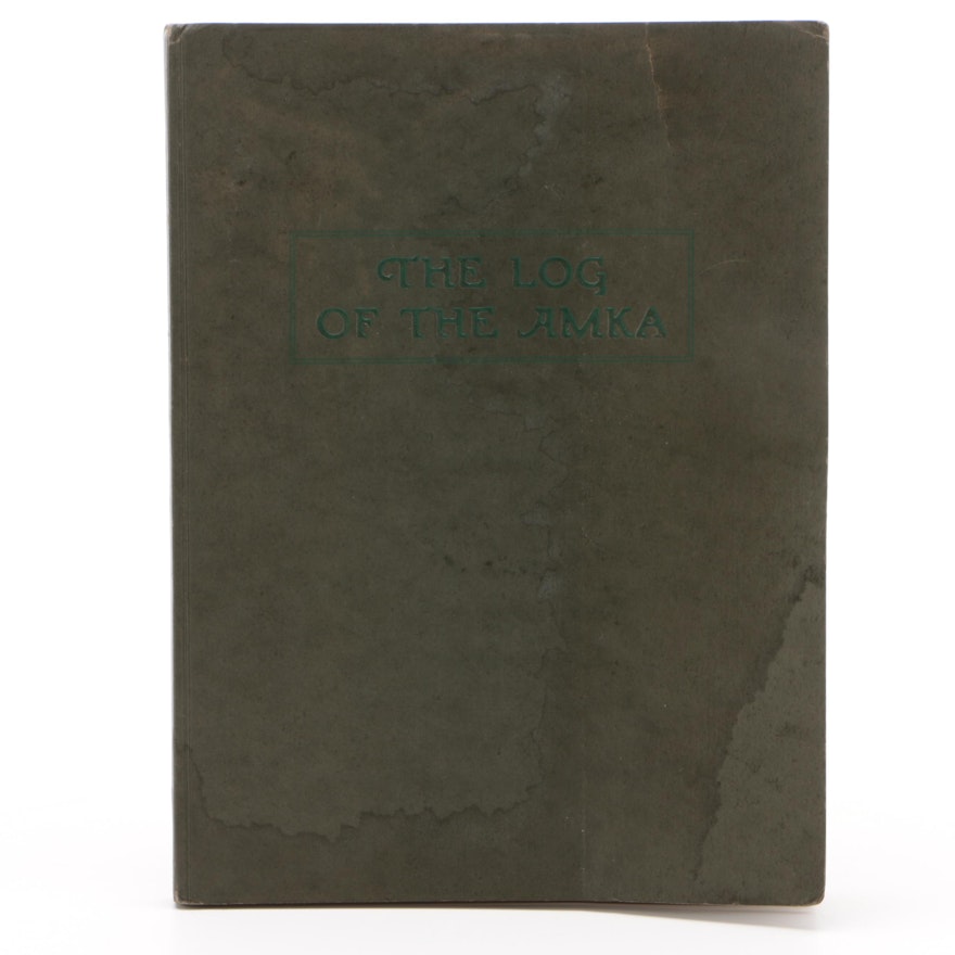 1928 "The Log of the Amka" by Ralph H. Plumb
