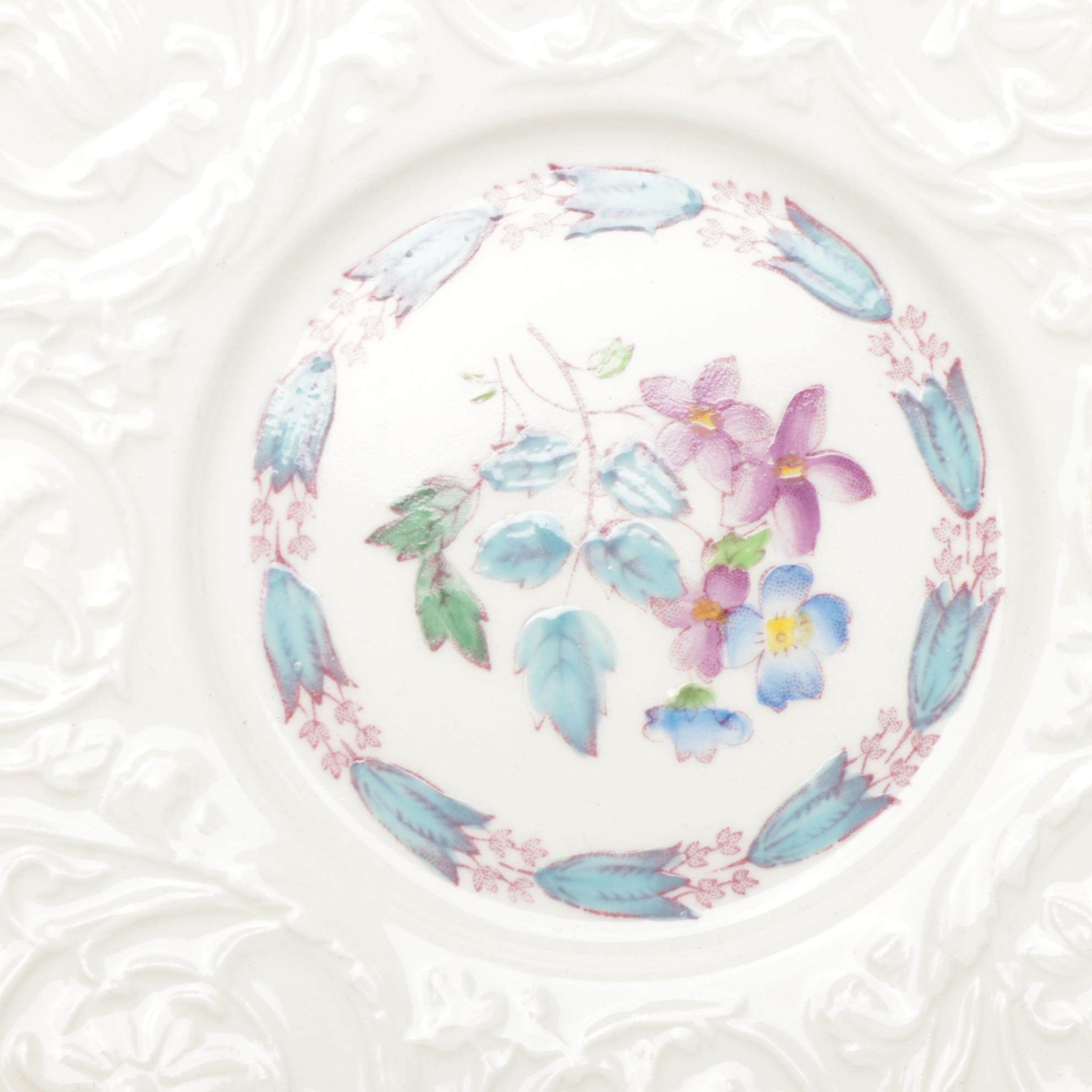 Wedgwood Patrician "Morning Glory" Pattern China Dinnerware