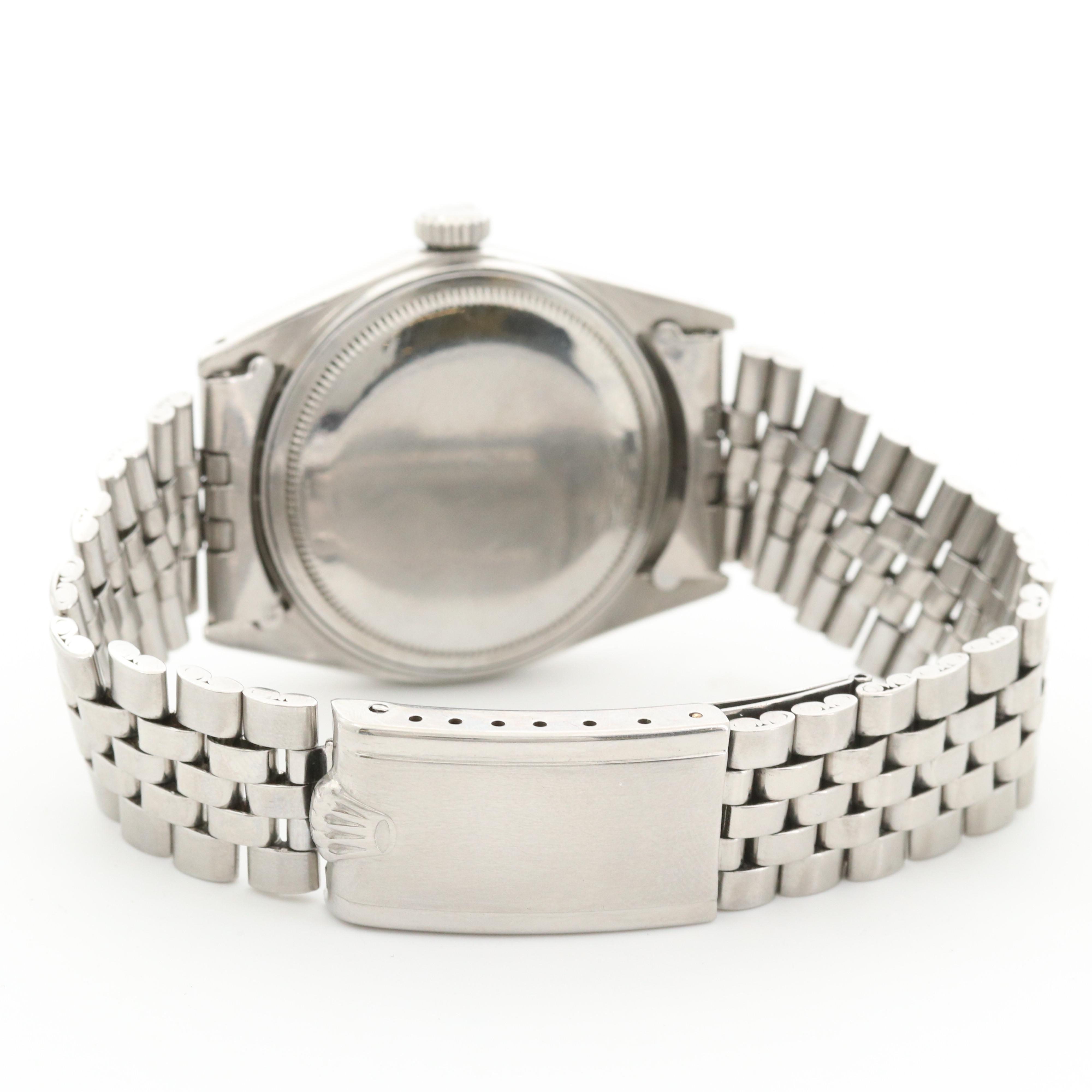 Vintage Rolex Datejust Stainless Steel Watch, 1965