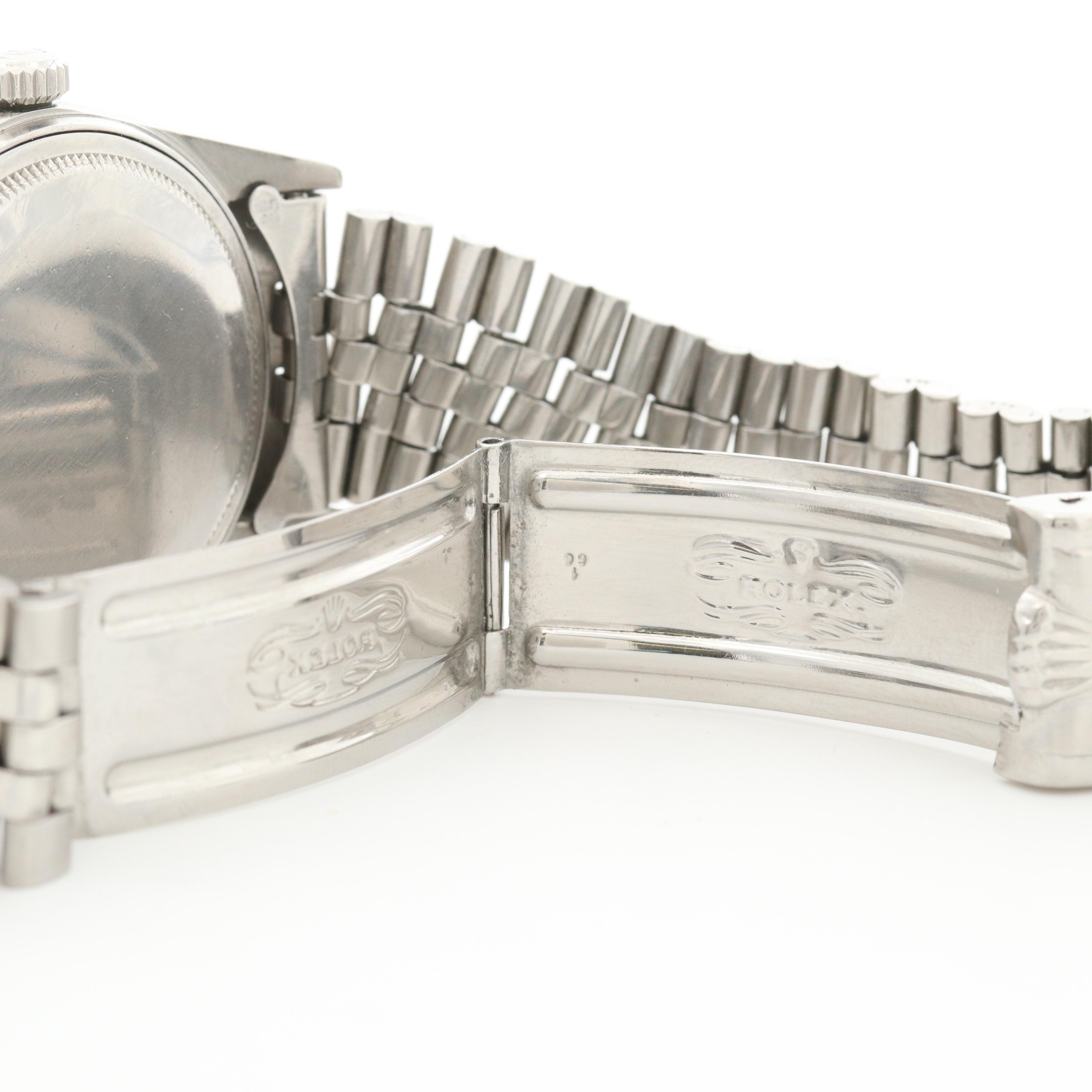 Vintage Rolex Datejust Stainless Steel Watch, 1965