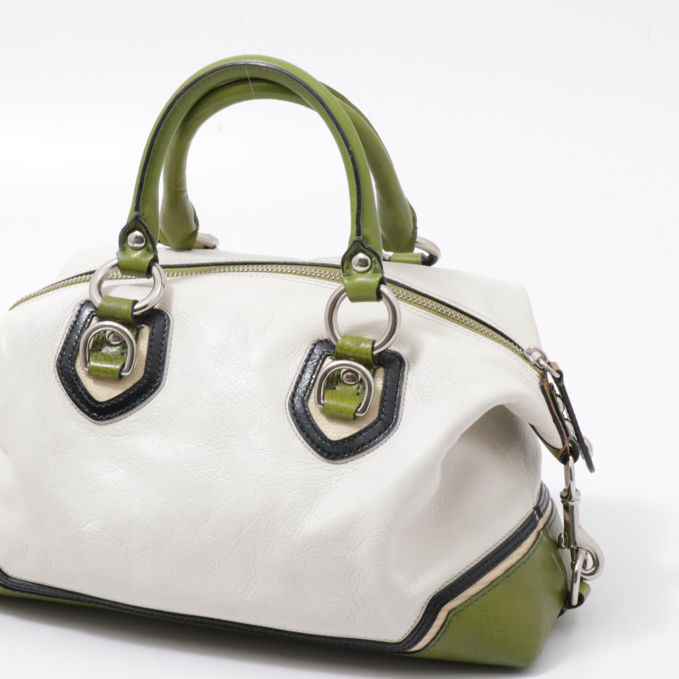 Coach Sabrina Spectator Designer Boutique Leather Convertible Handbag