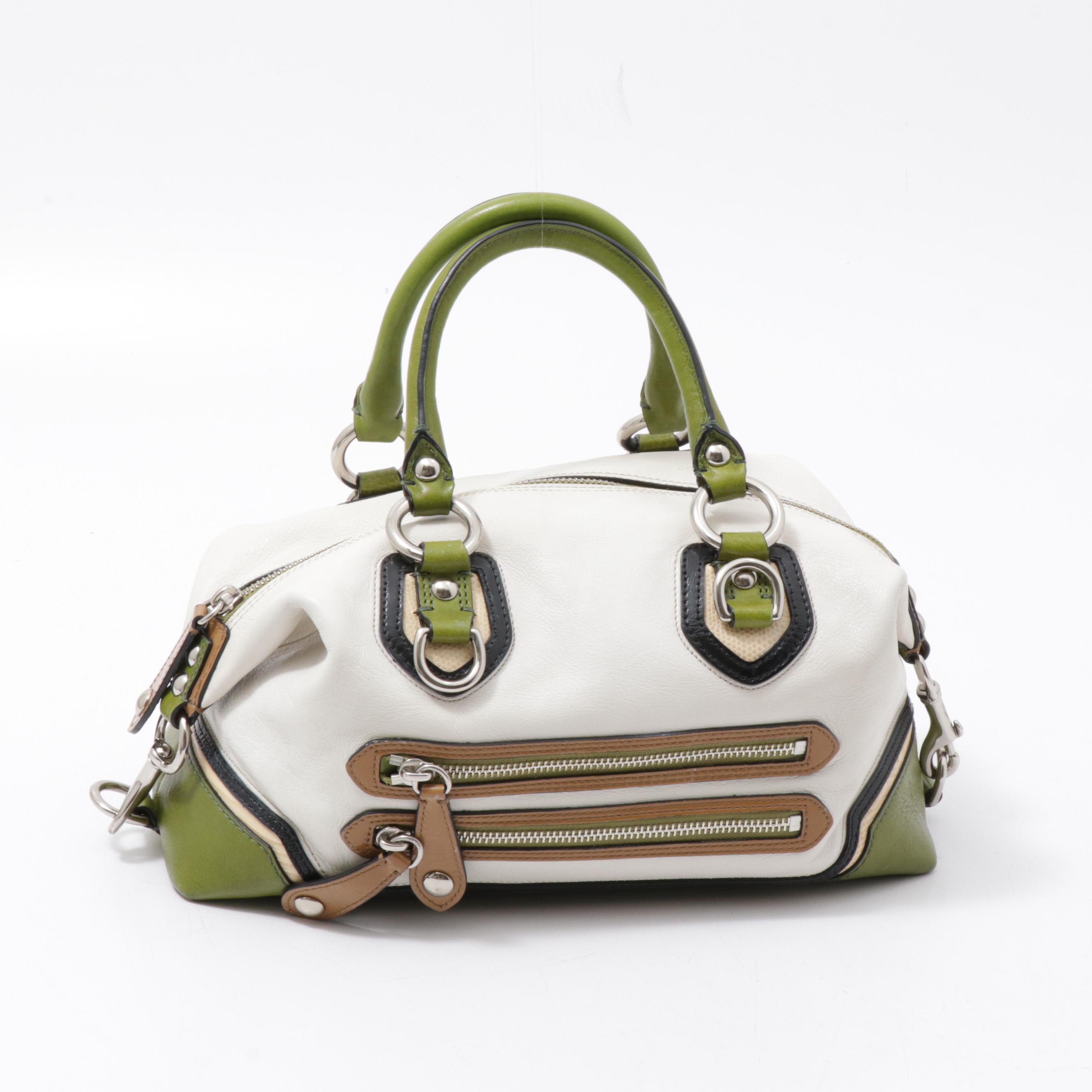 Coach Sabrina Spectator Designer Boutique Leather Convertible Handbag