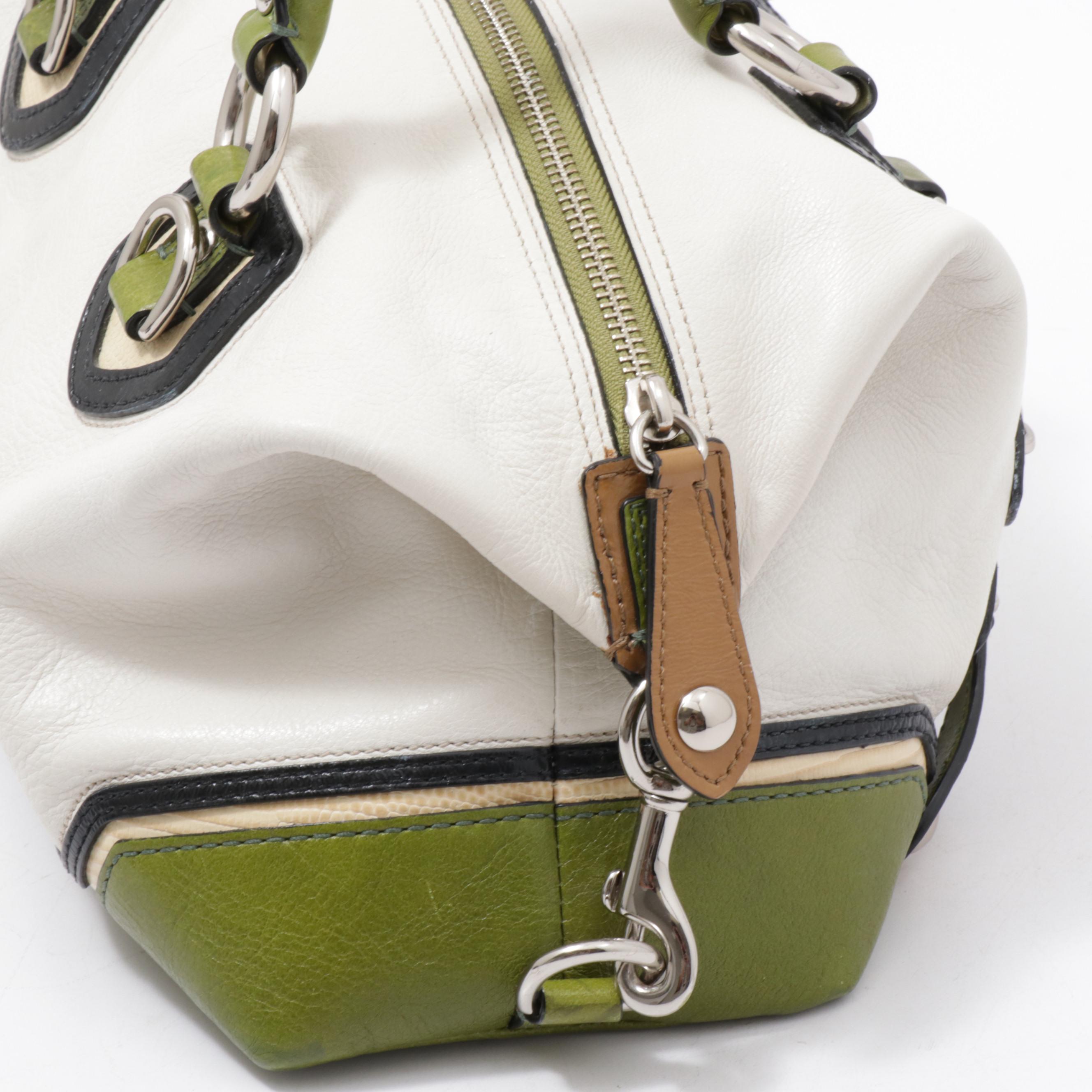 Coach Sabrina Spectator Designer Boutique Leather Convertible Handbag