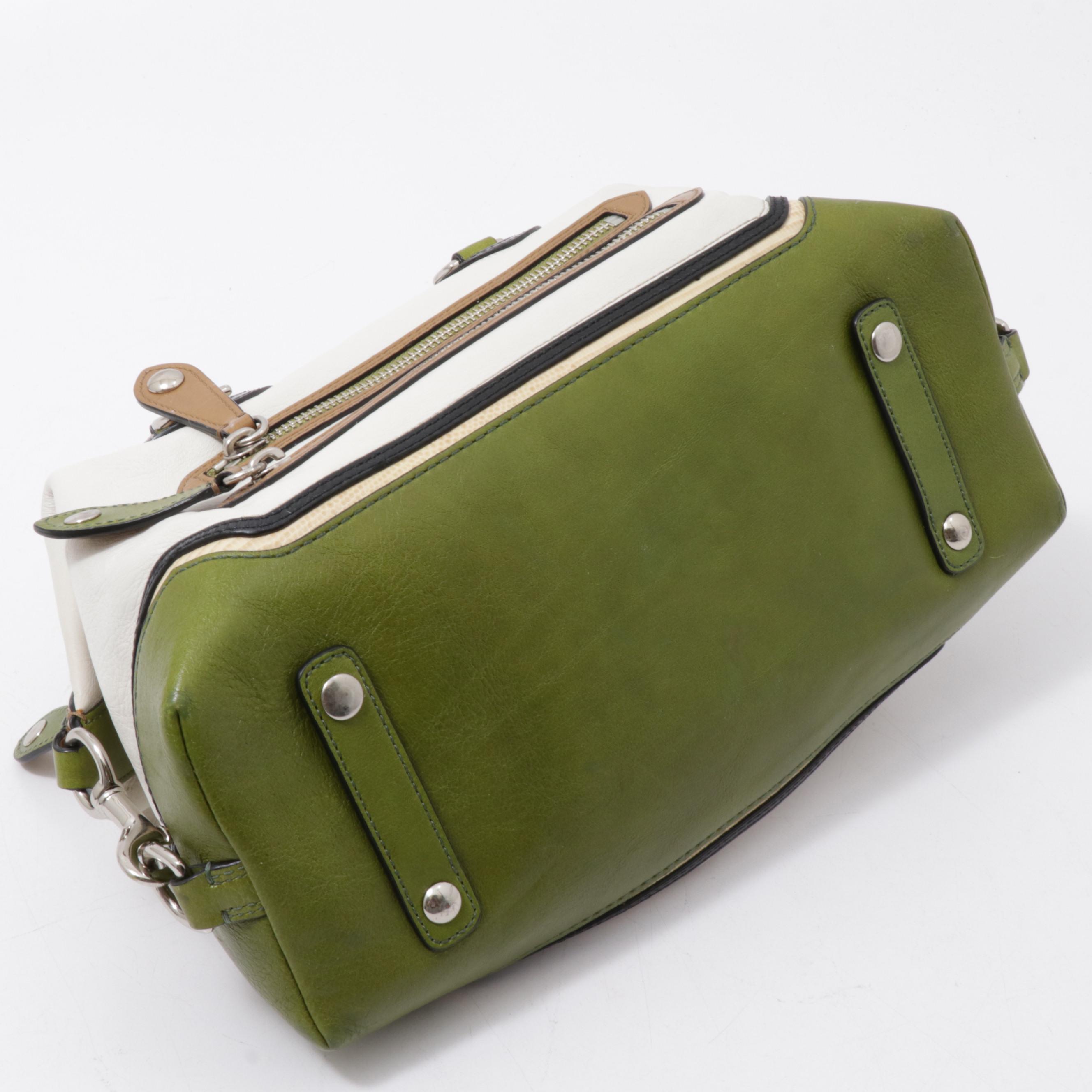 Coach Sabrina Spectator Designer Boutique Leather Convertible Handbag