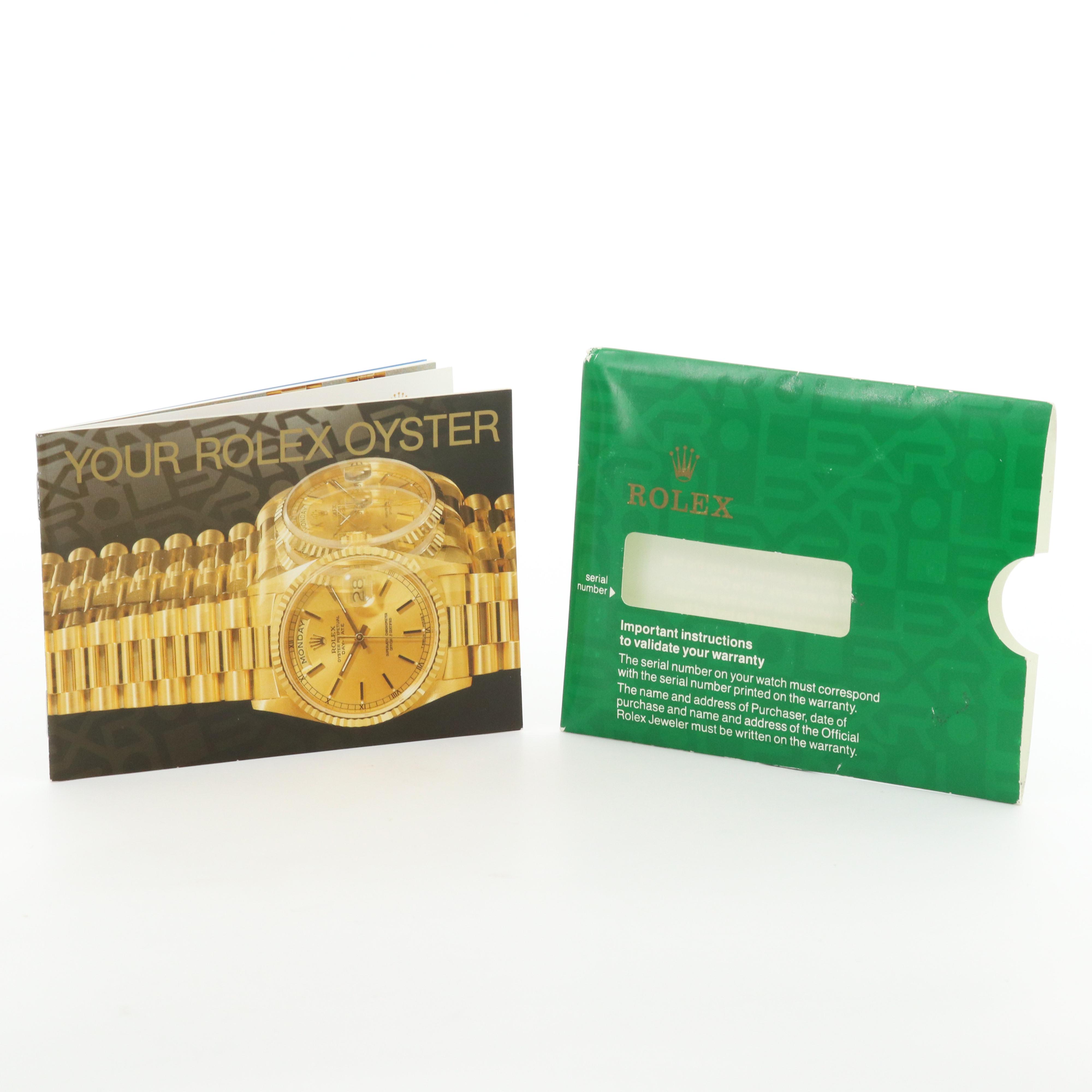 Rolex Datejust 18K Gold and Stainless Steel Watch, 1984