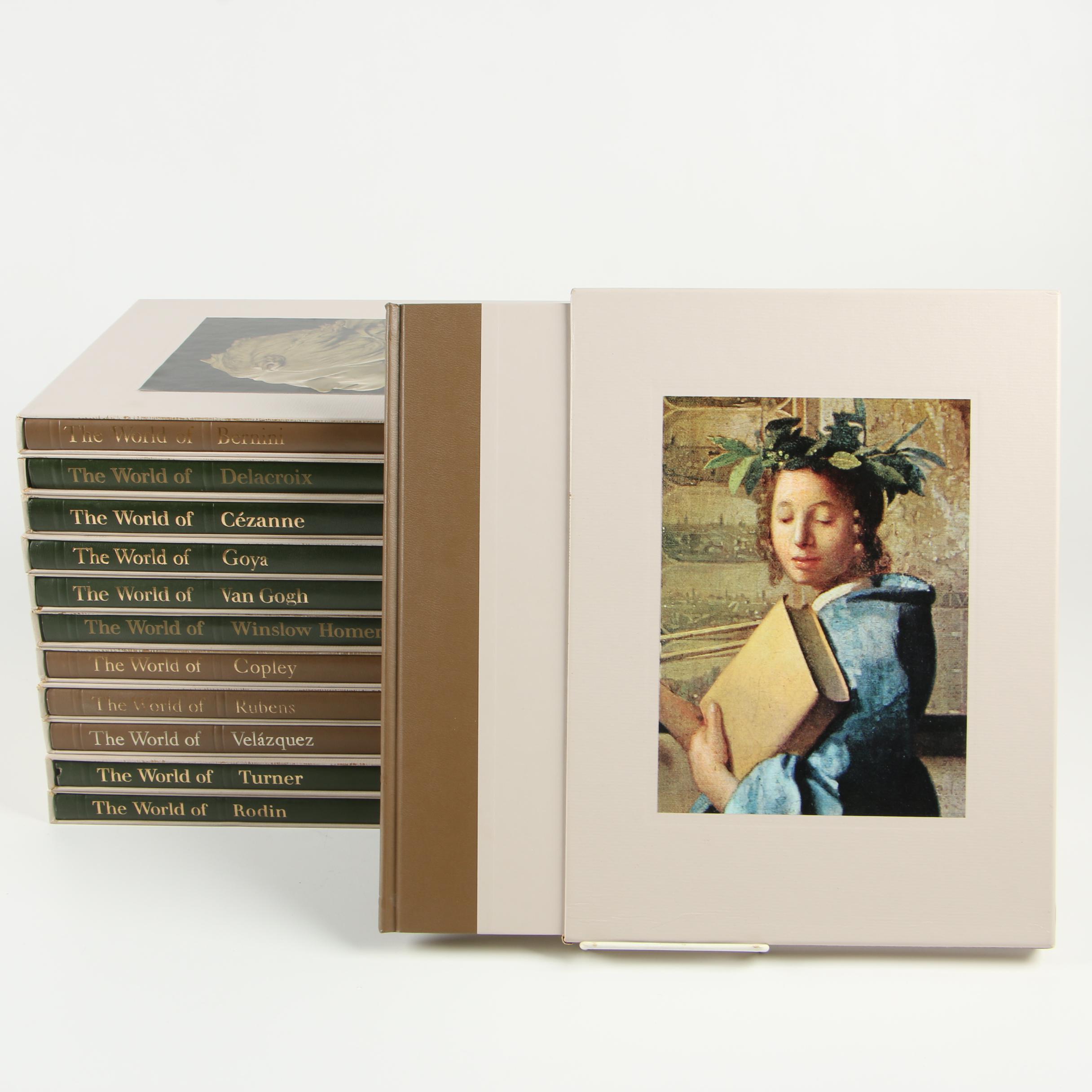 Time-Life "The World of" Art Book Series including Van Gogh, Rodin, and Bernini