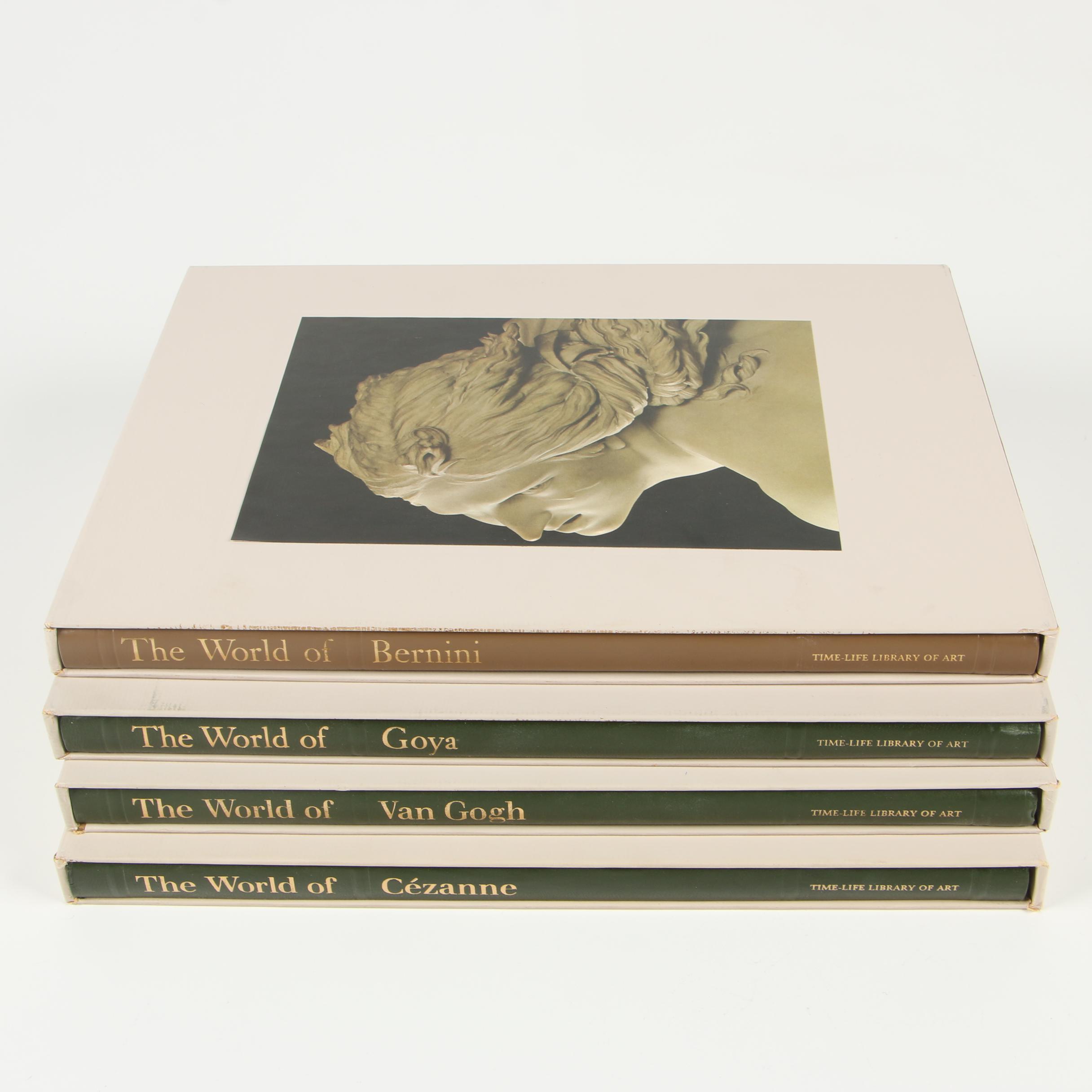 Time-Life "The World of" Art Book Series including Van Gogh, Rodin, and Bernini