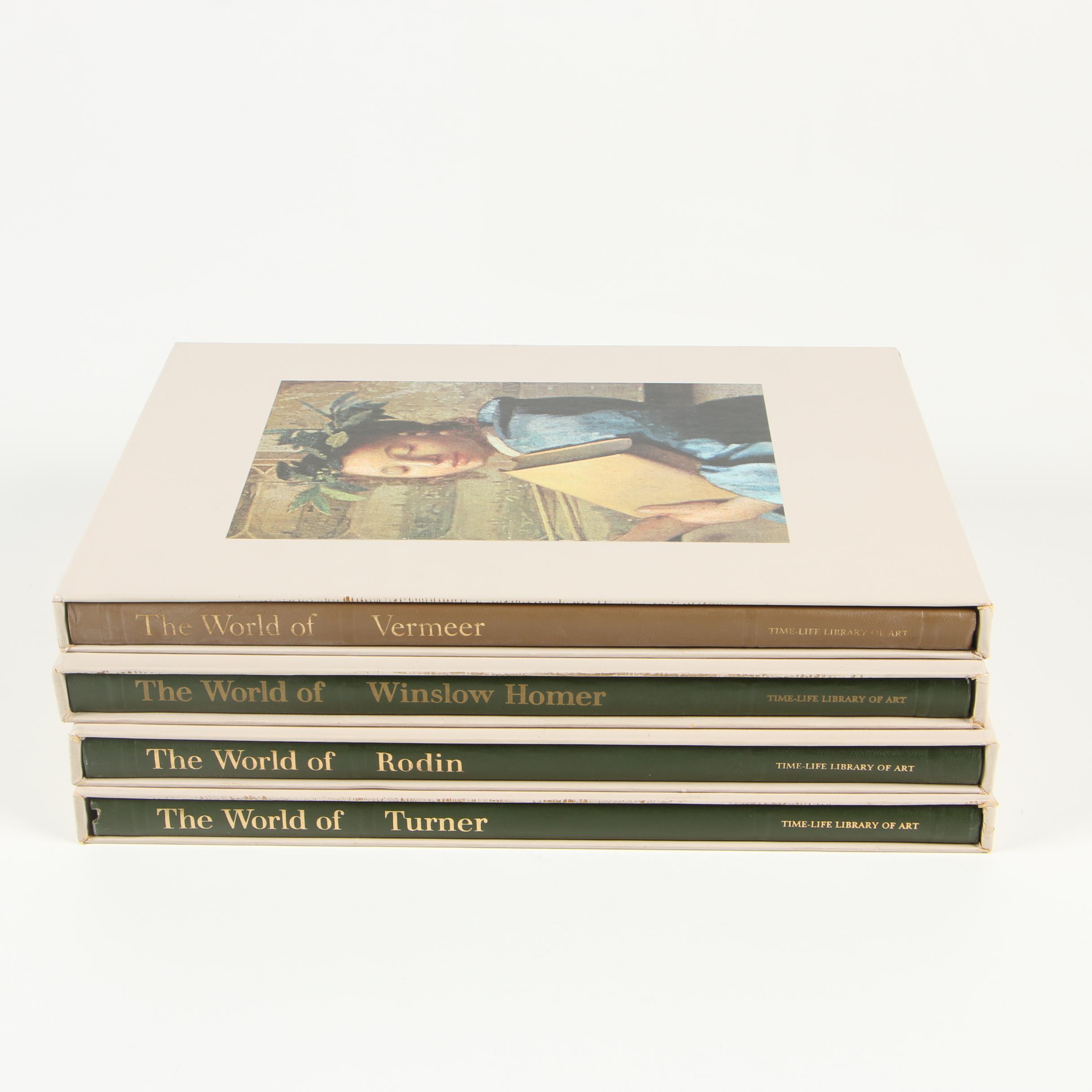 Time-Life "The World of" Art Book Series including Van Gogh, Rodin, and Bernini