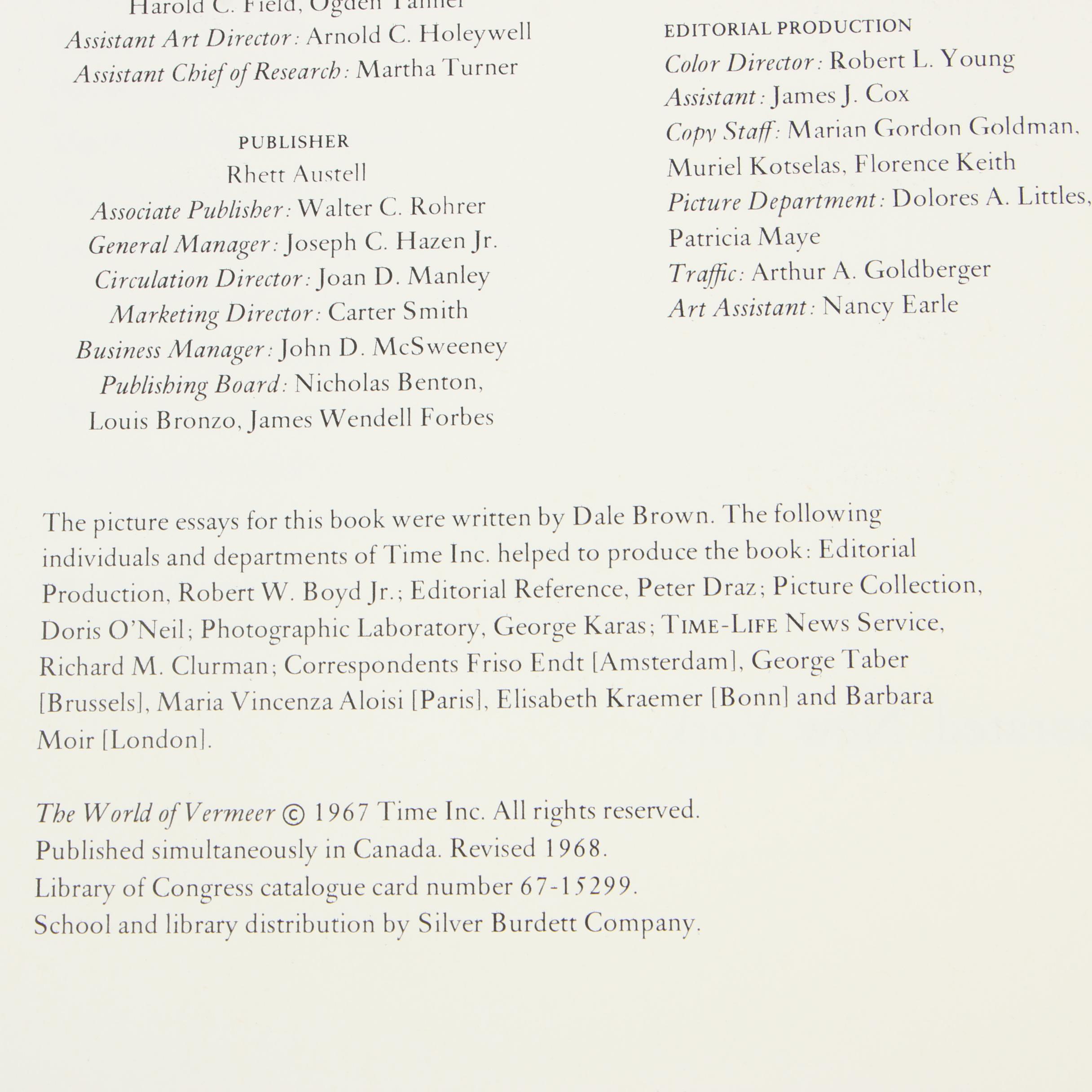 Time-Life "The World of" Art Book Series including Van Gogh, Rodin, and Bernini