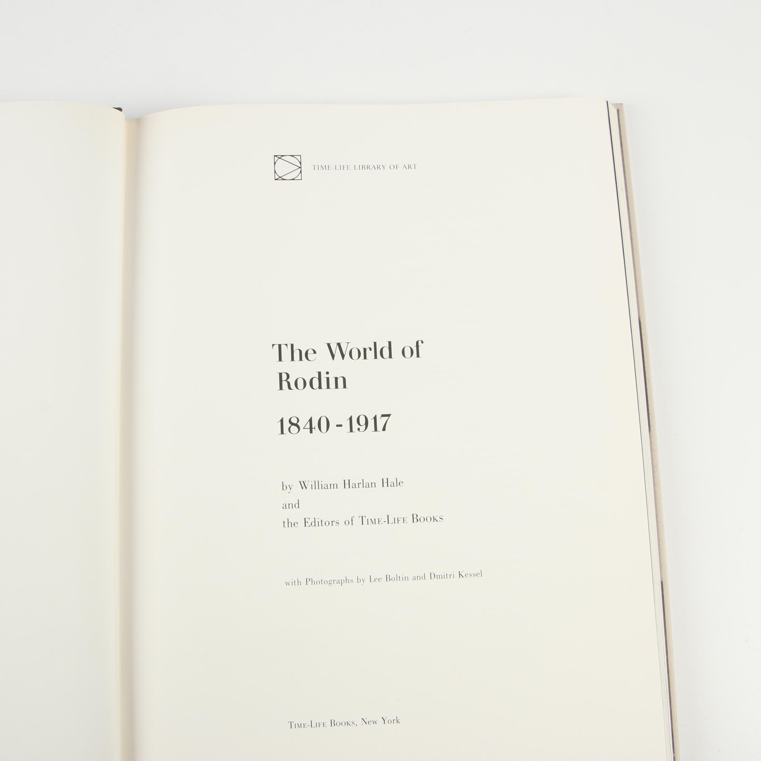 Time-Life "The World of" Art Book Series including Van Gogh, Rodin, and Bernini