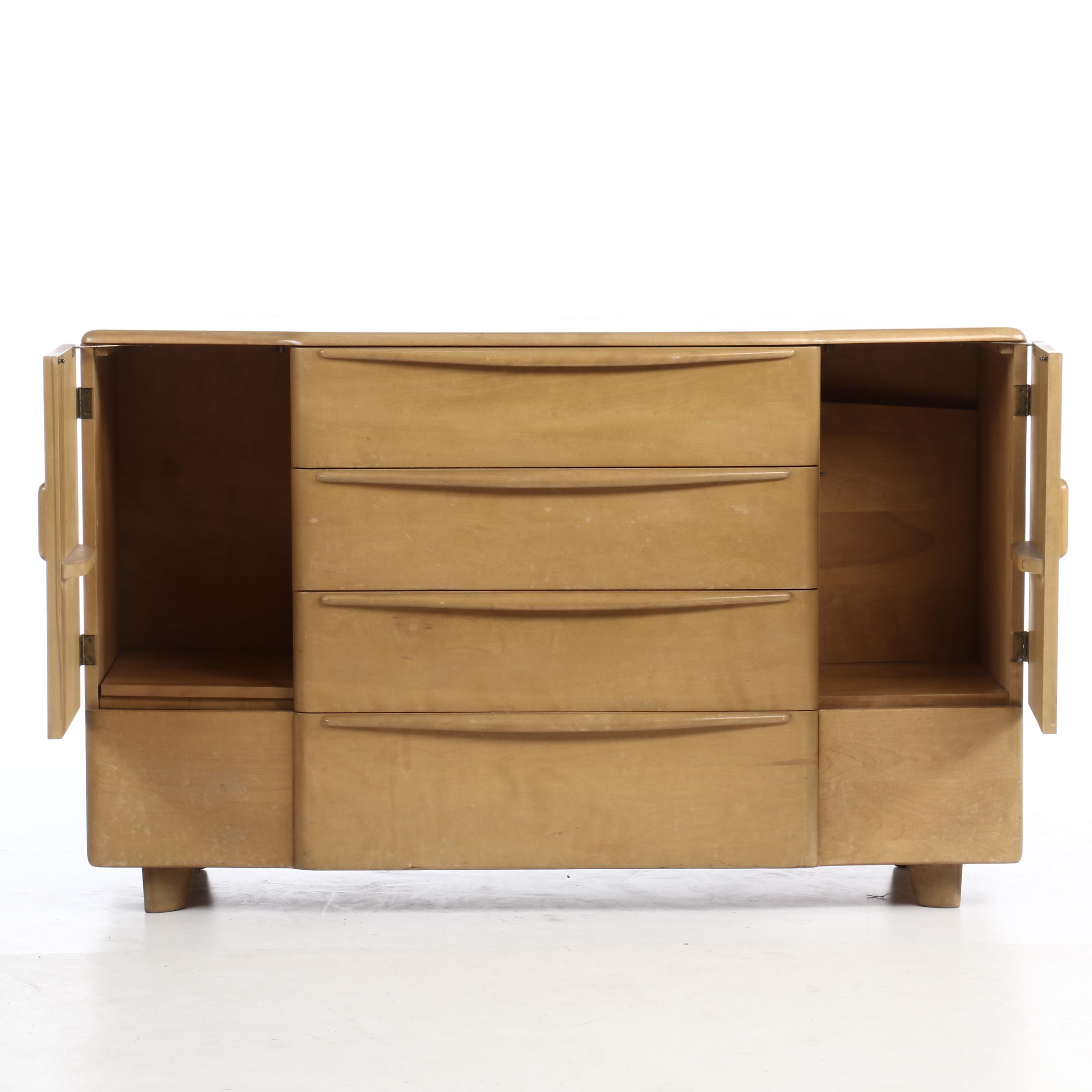 HeywoodWakefield, Mid Century Modern Birch Credenza EBTH