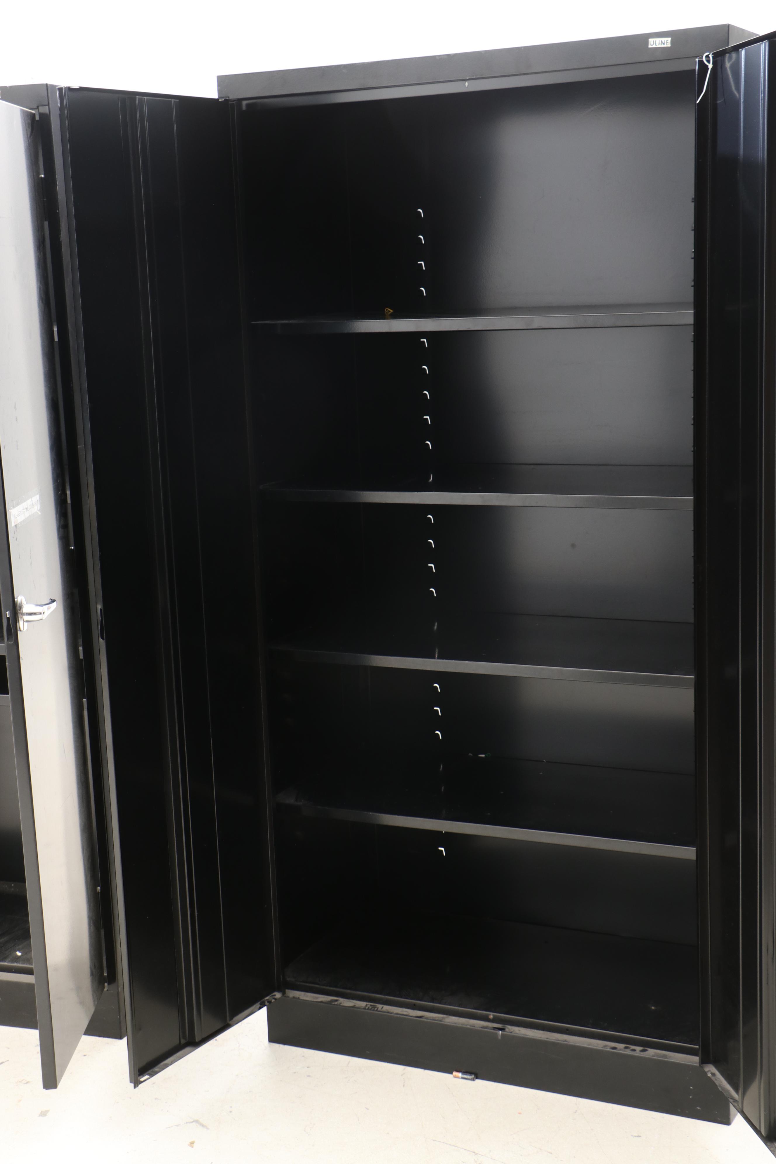 ULINE Metal Office Storage Cabinets, Contemporary