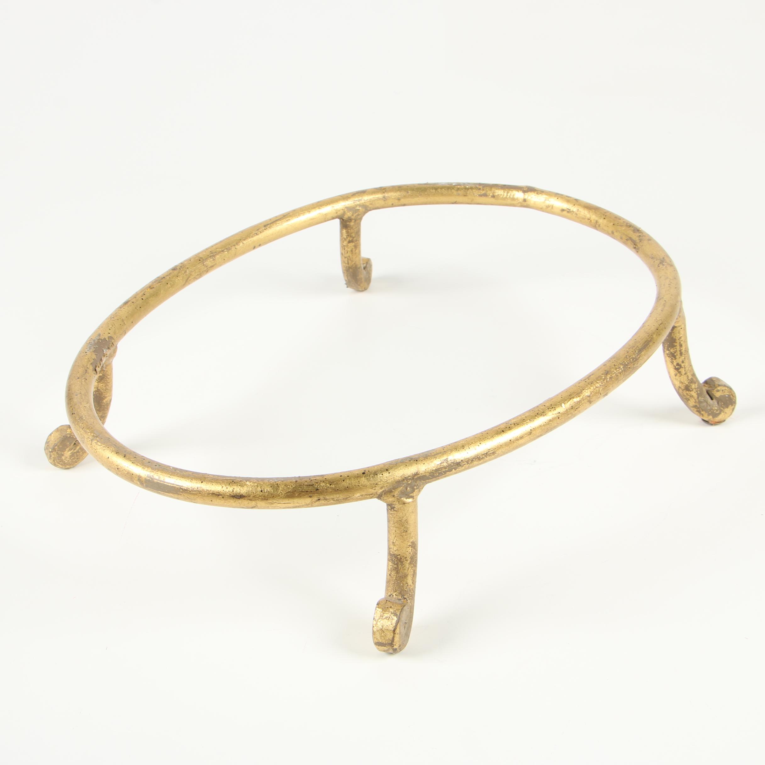 Modernist Style Gilt Ceramic Tortoise