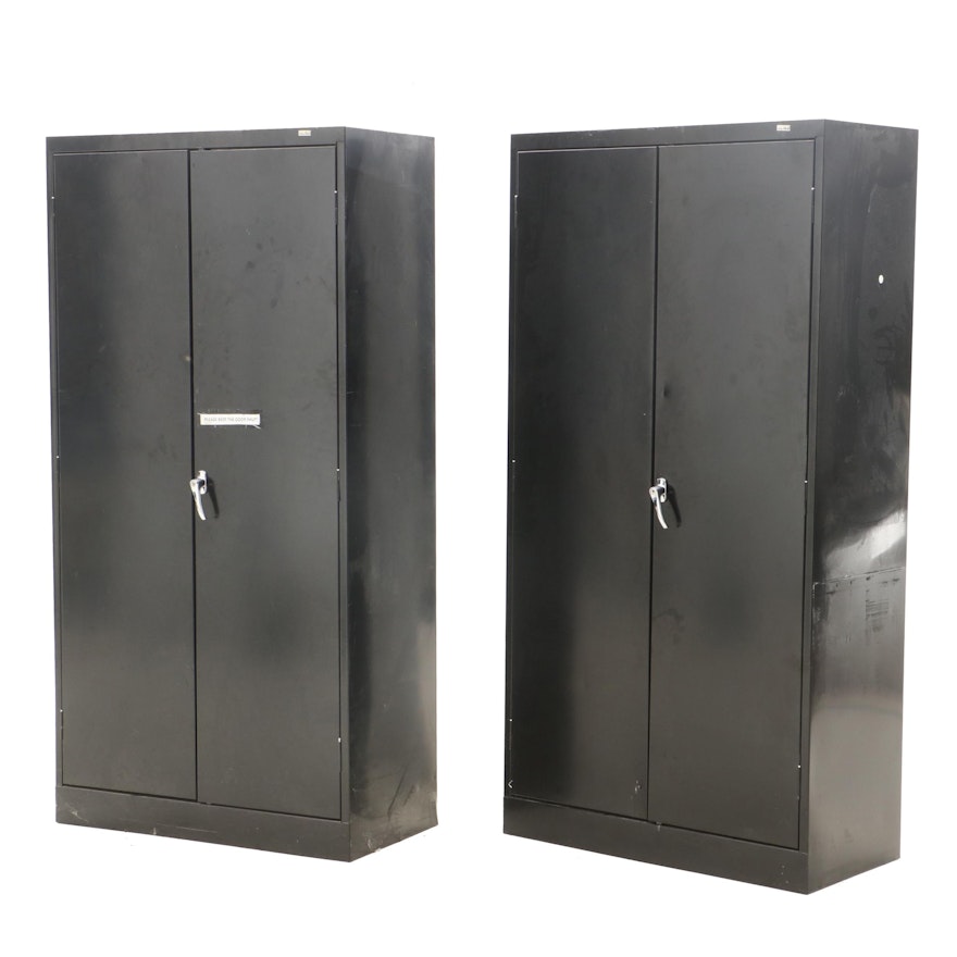 ULINE Metal Office Storage Cabinets, Contemporary