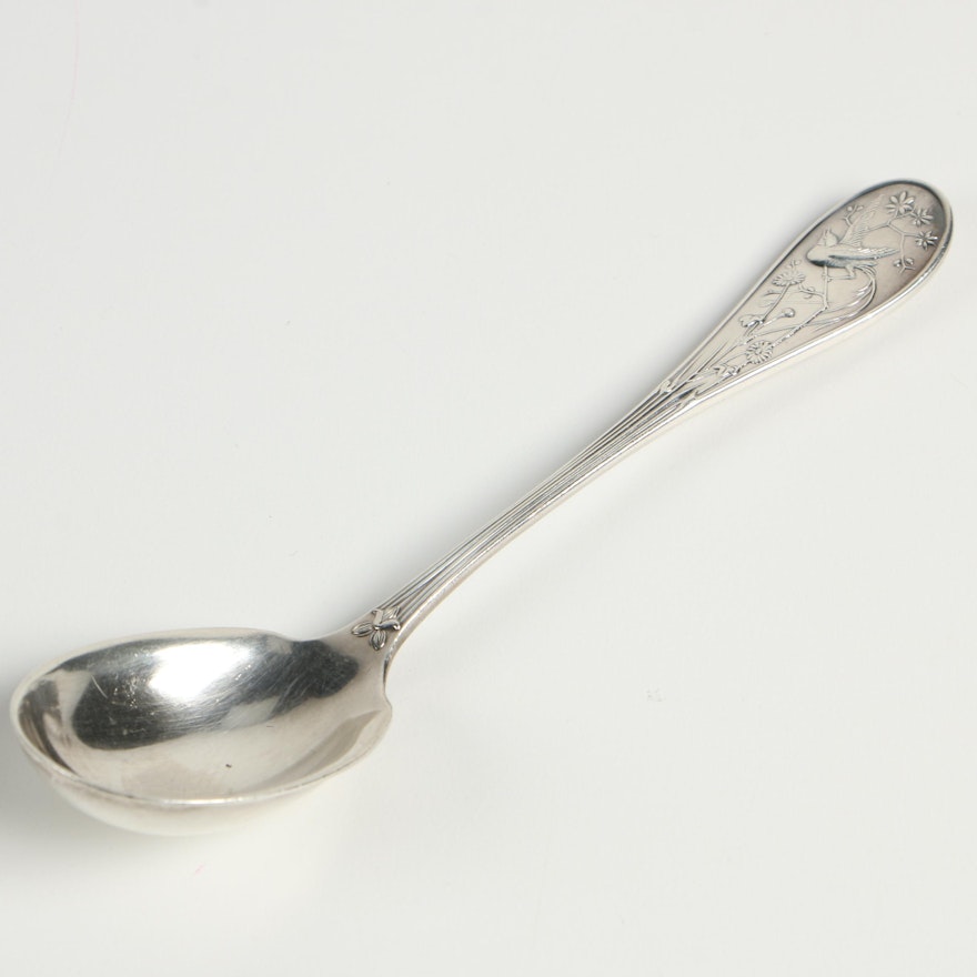 Tiffany & Co. "Audubon" Sterling Silver Sugar Spoon