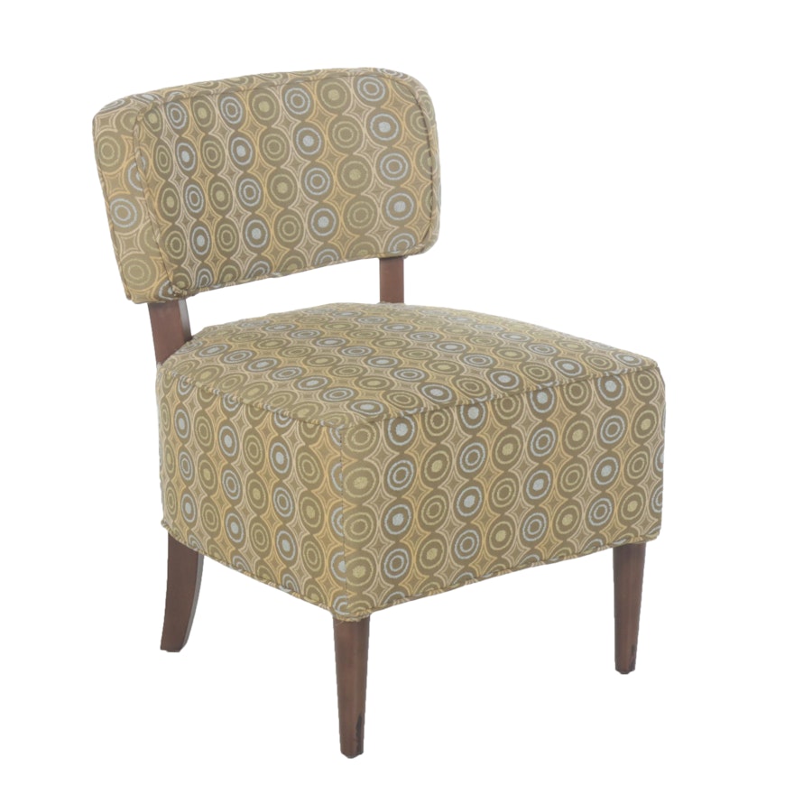 Contemporary Pier 1 Upholstered Accent Chair