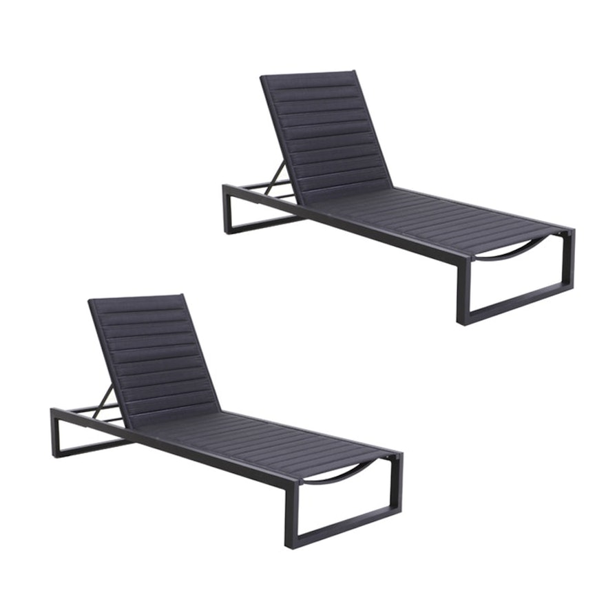 Matthew Hilton "Eos" for Case Chaise Lounges in Black
