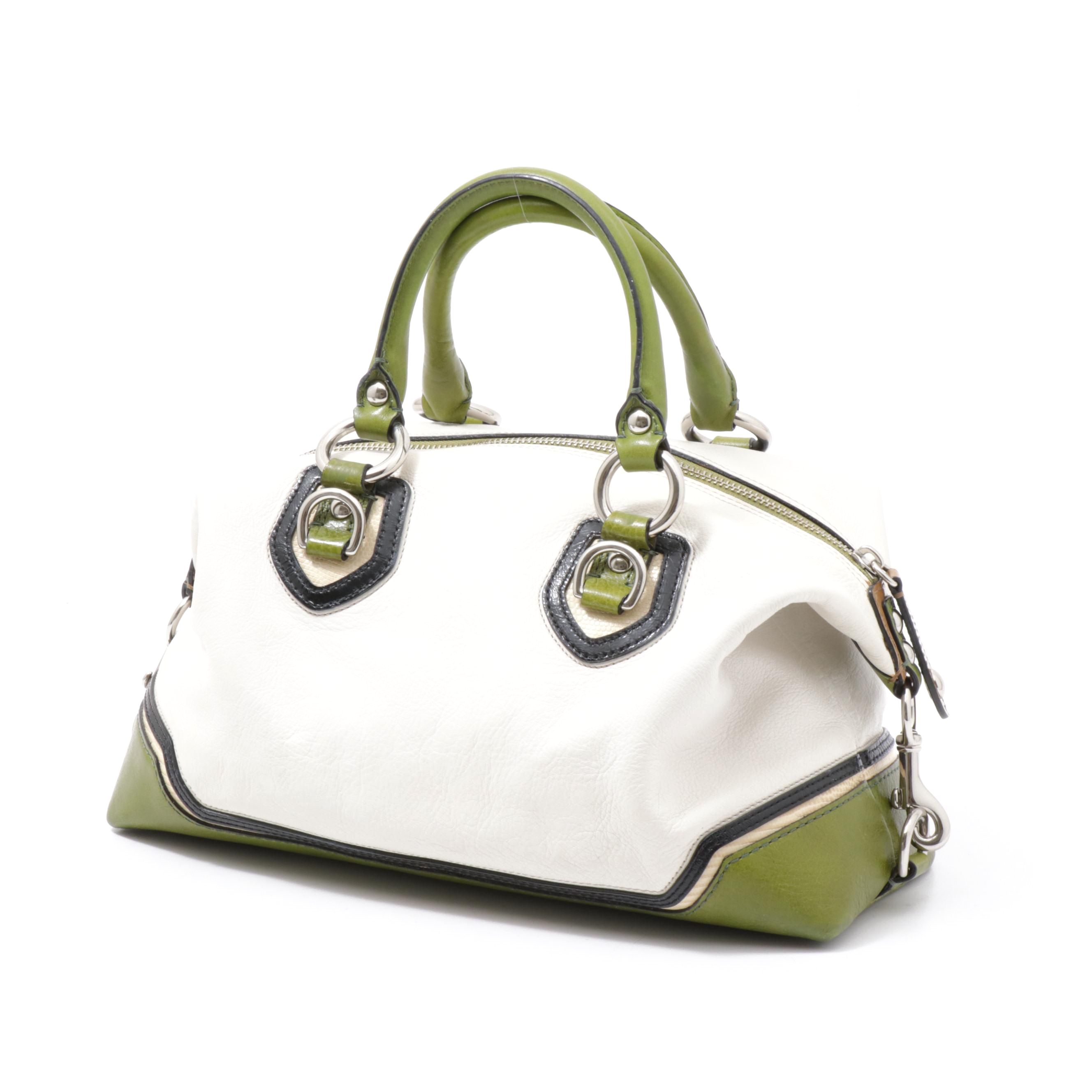 Coach Sabrina Spectator Designer Boutique Leather Convertible Handbag