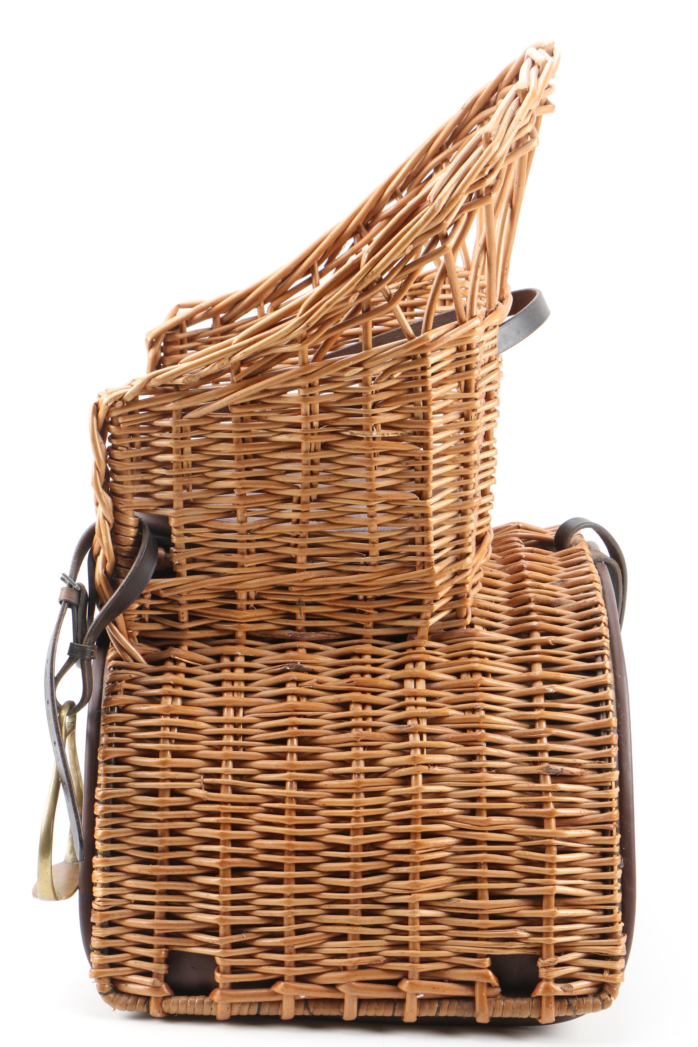 Children's Wicker Basket Pony Saddle