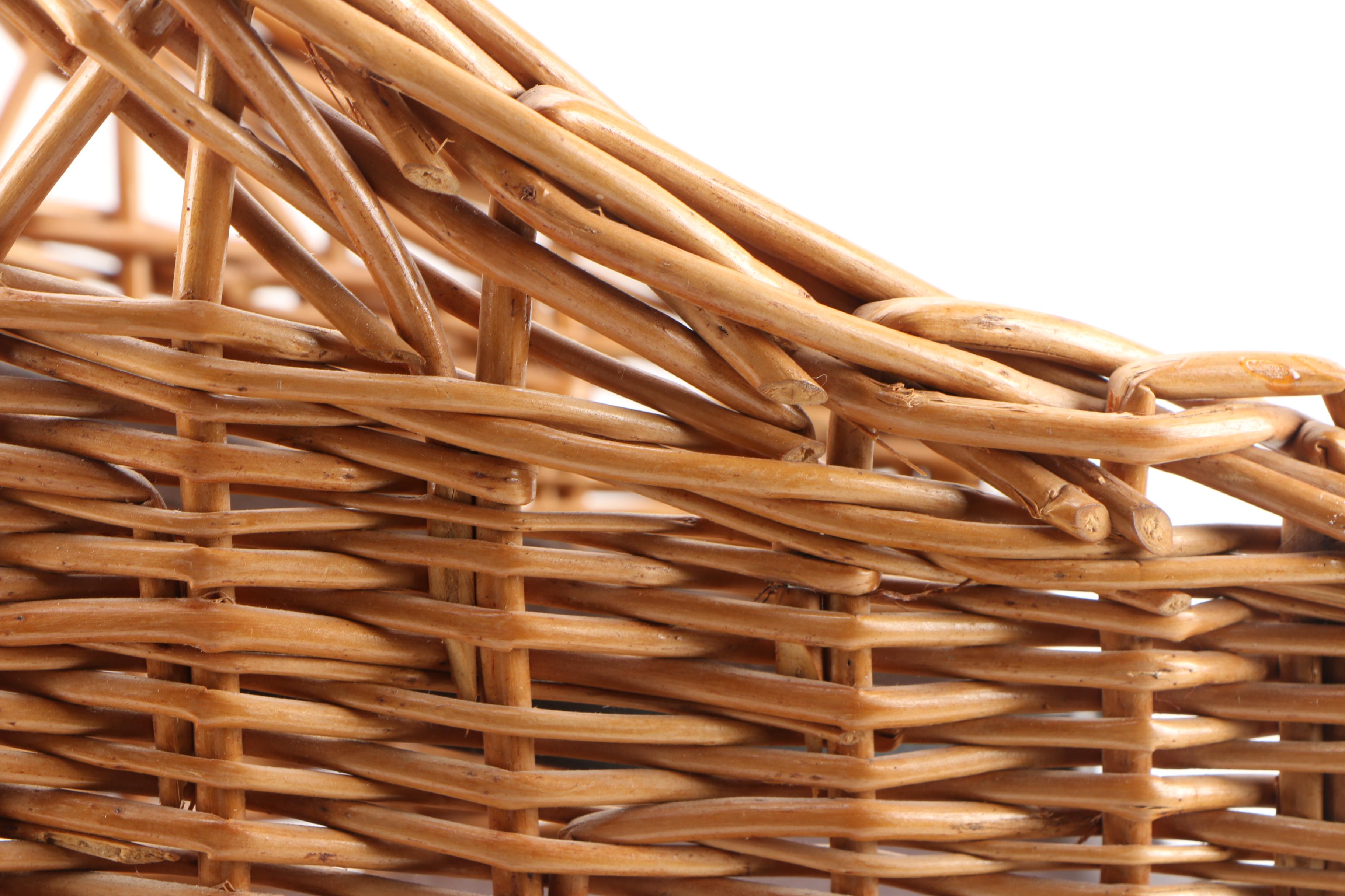 Children's Wicker Basket Pony Saddle