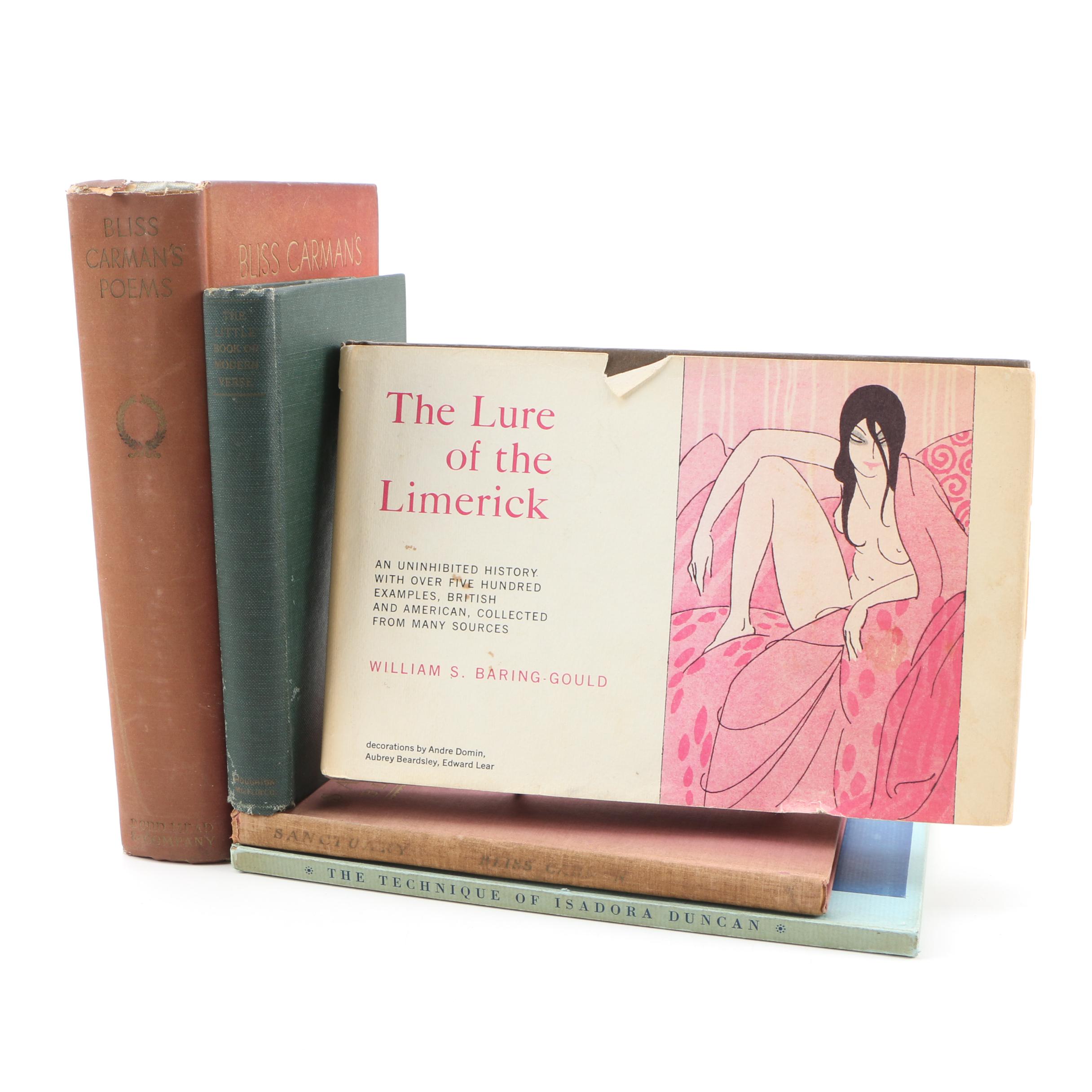 Poetry and Nonfiction Books featuring "The Lure of the Limerick" by Baring-Gould