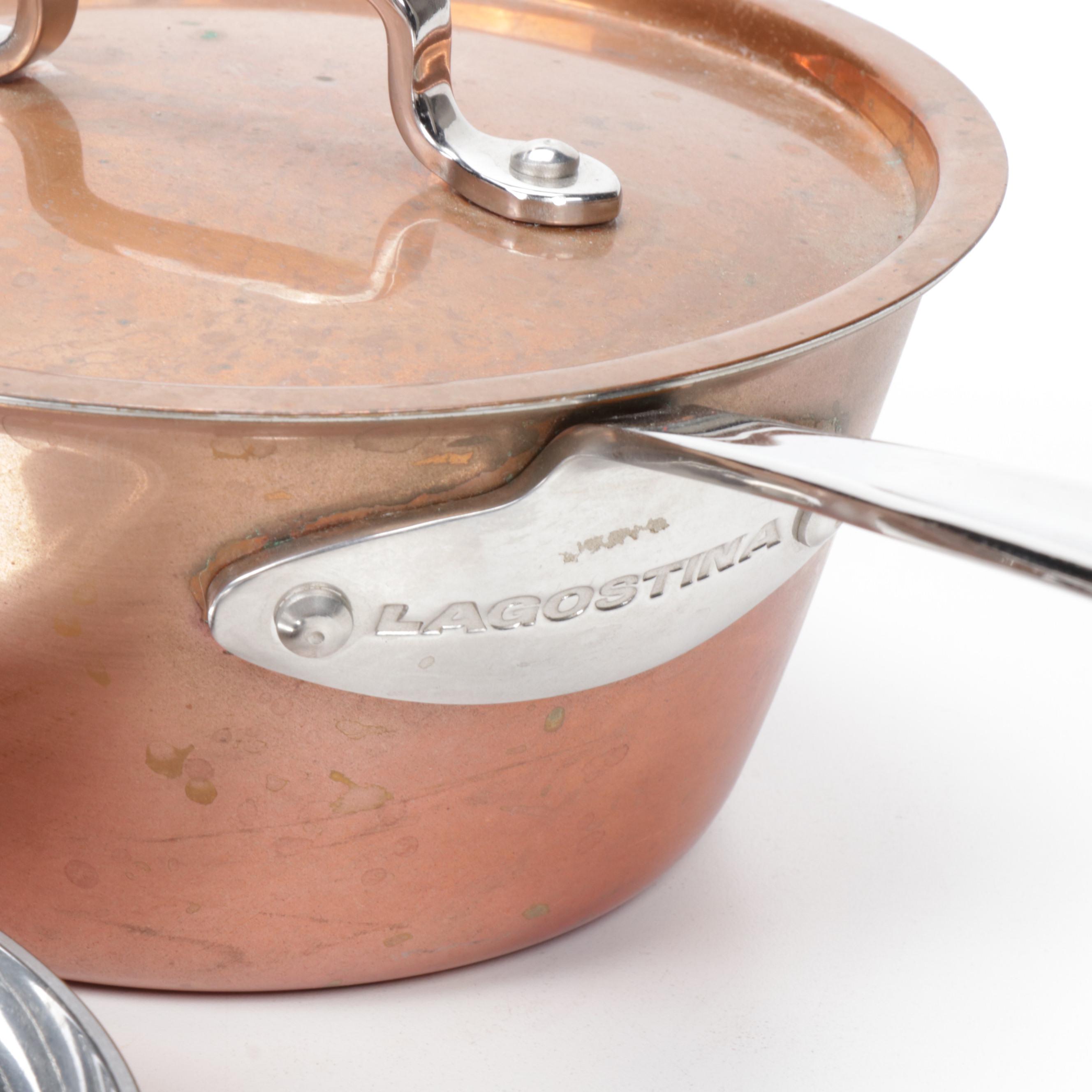 Copper Cookware with Sur la Table, Cuisinart and Lagostina