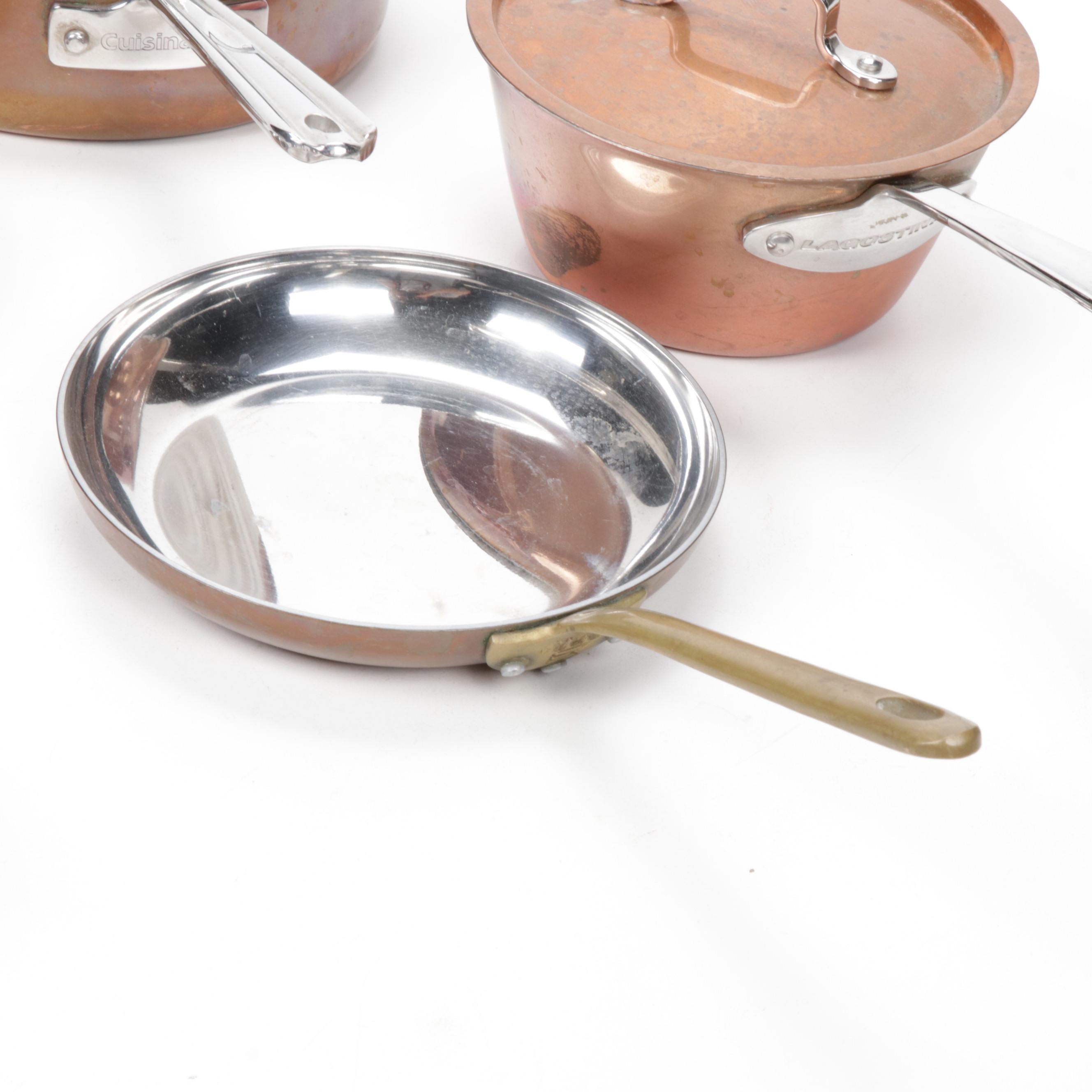 Copper Cookware with Sur la Table, Cuisinart and Lagostina