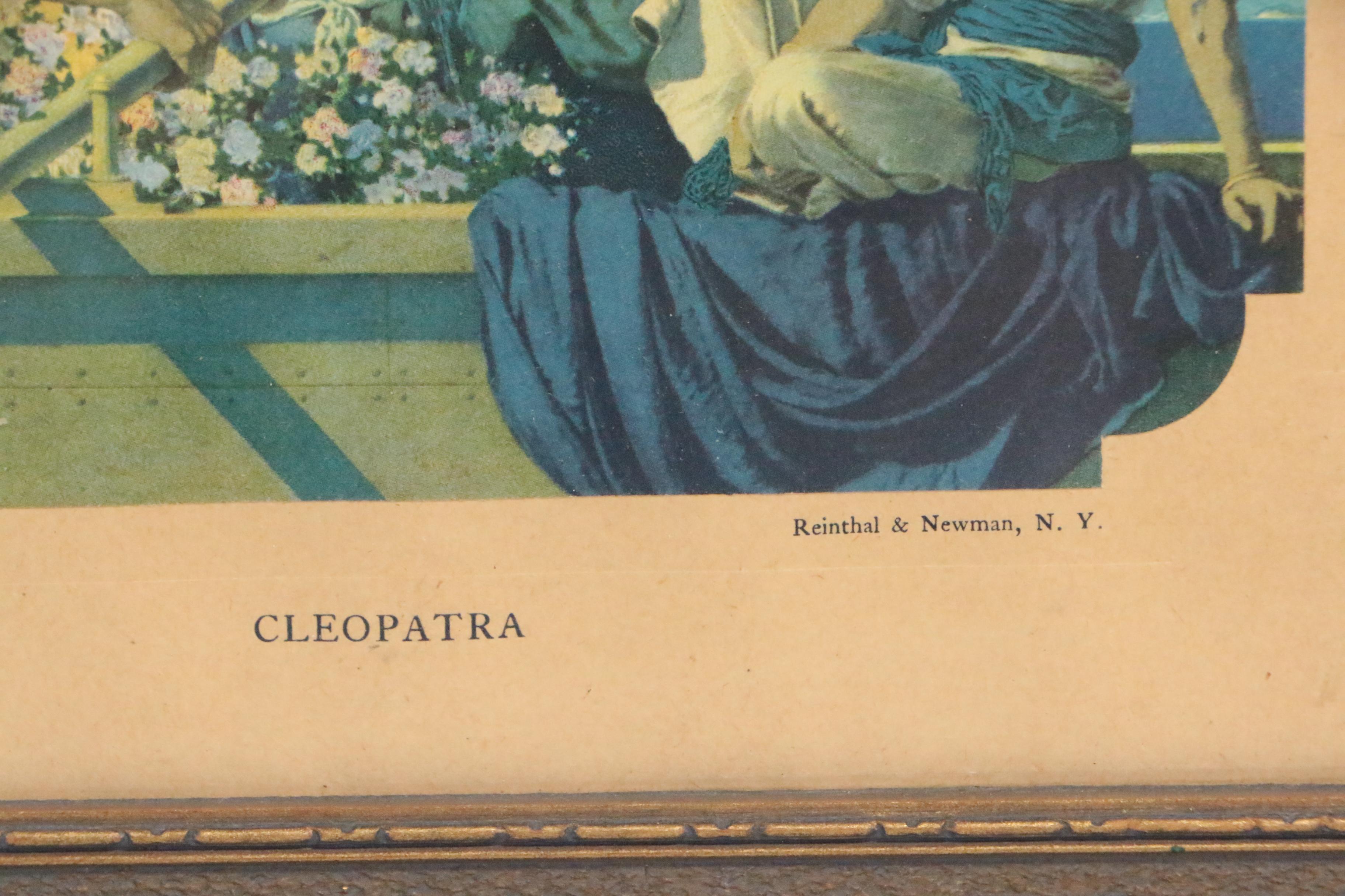 Halftone Lithograph After Maxfield Parrish "Cleopatra", 1917