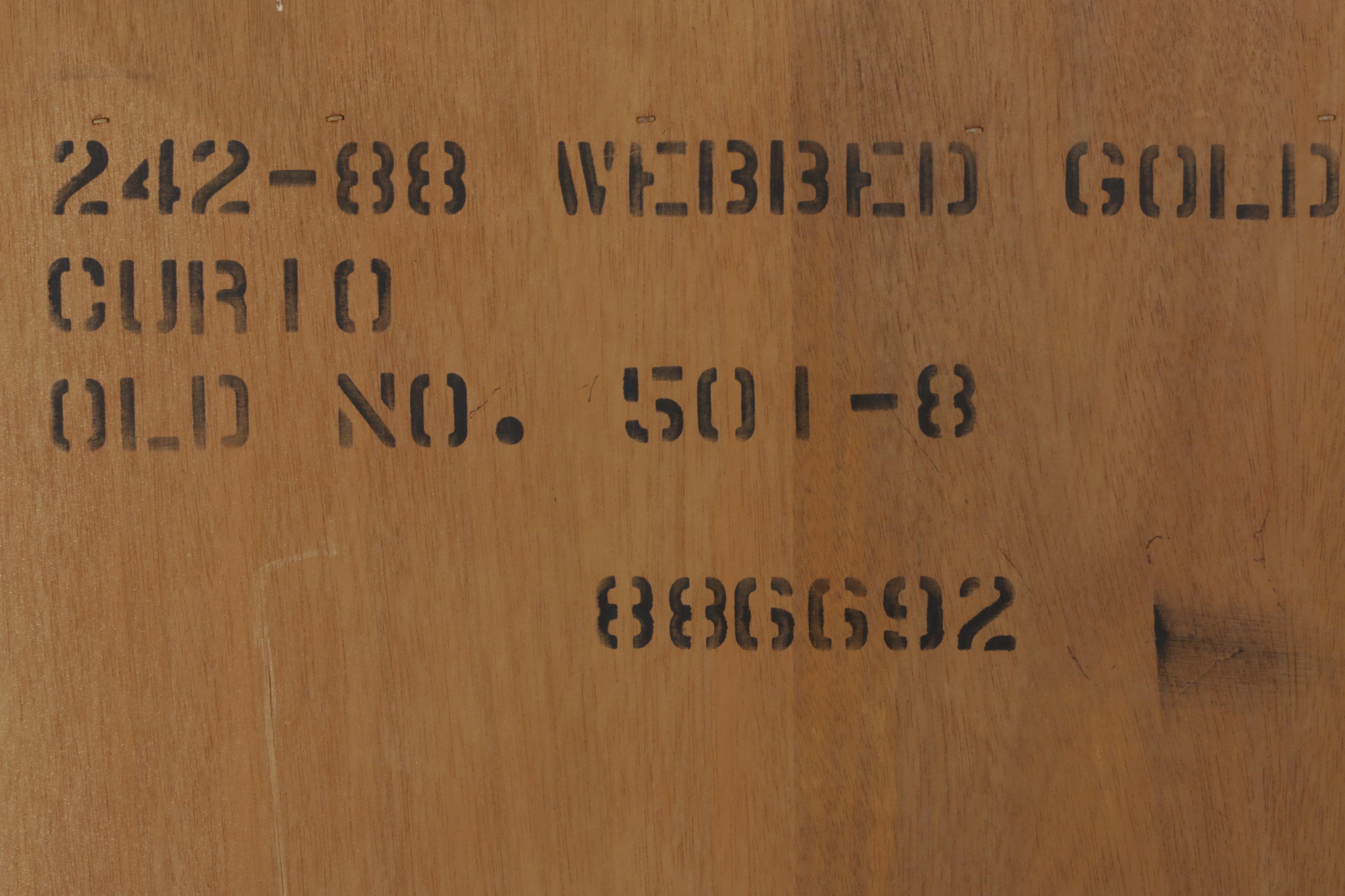 Sanford Furniture Co. French Provincial Display Cabinet, Mid-Century